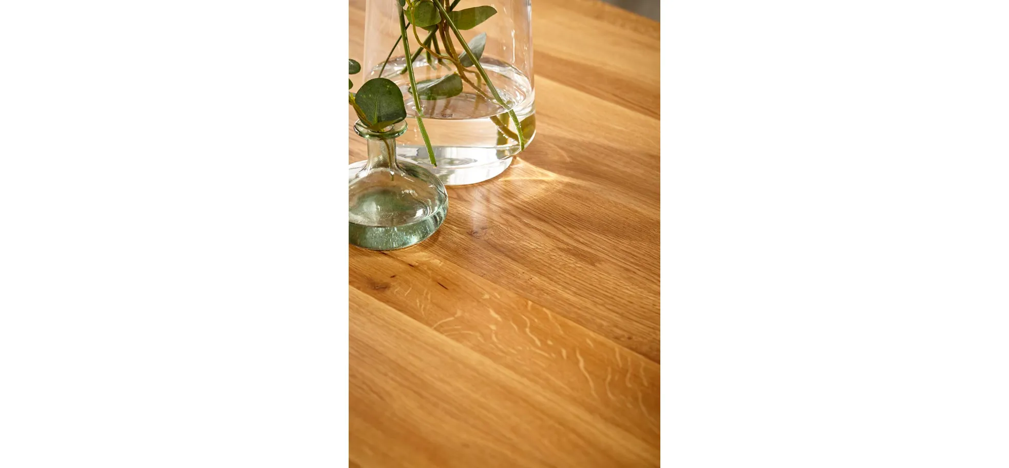 Esstisch Clifton - LB ca. 240x100 cm, Wildeiche massiv