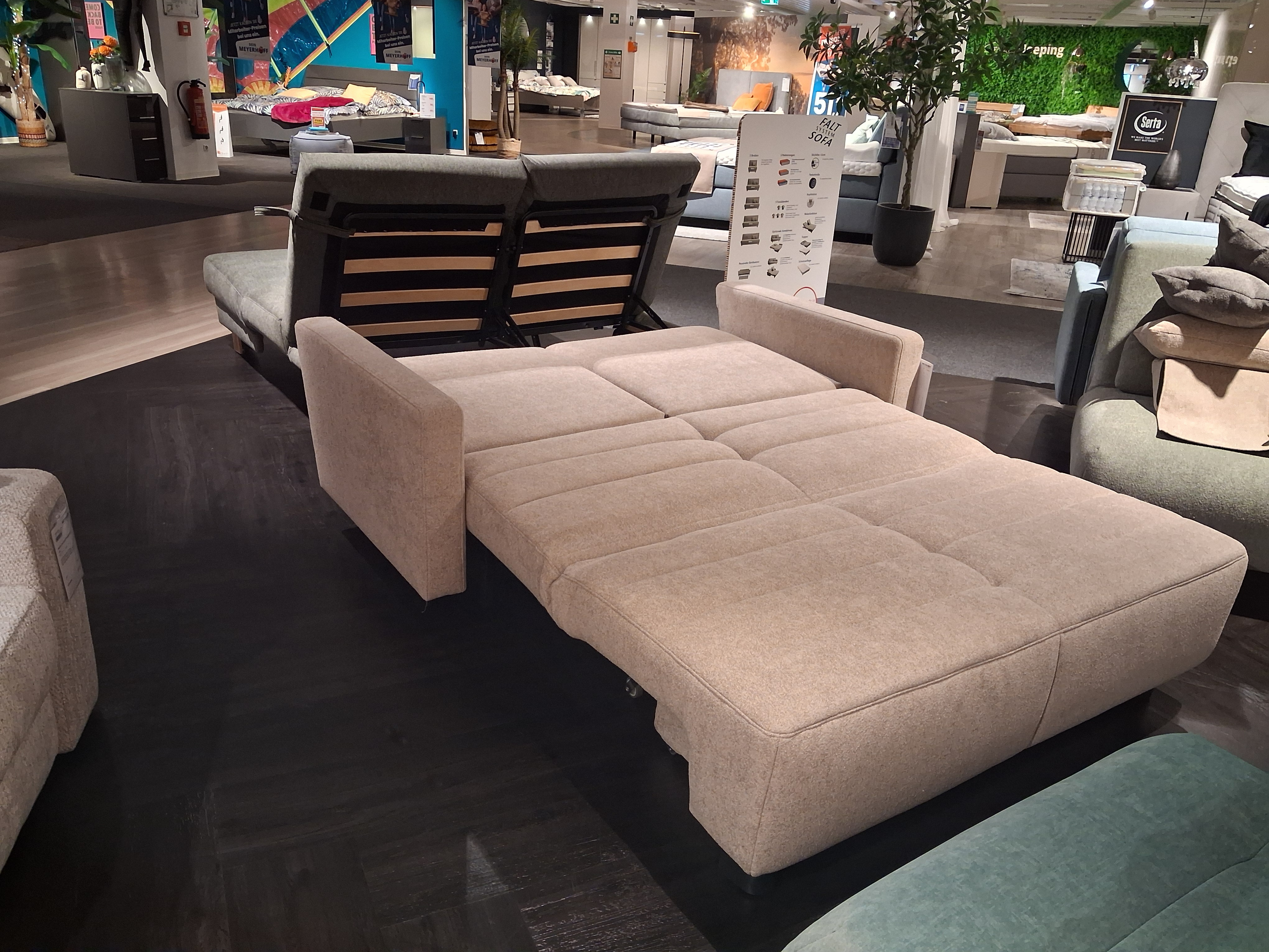 Faltsofa, beige - Easy D