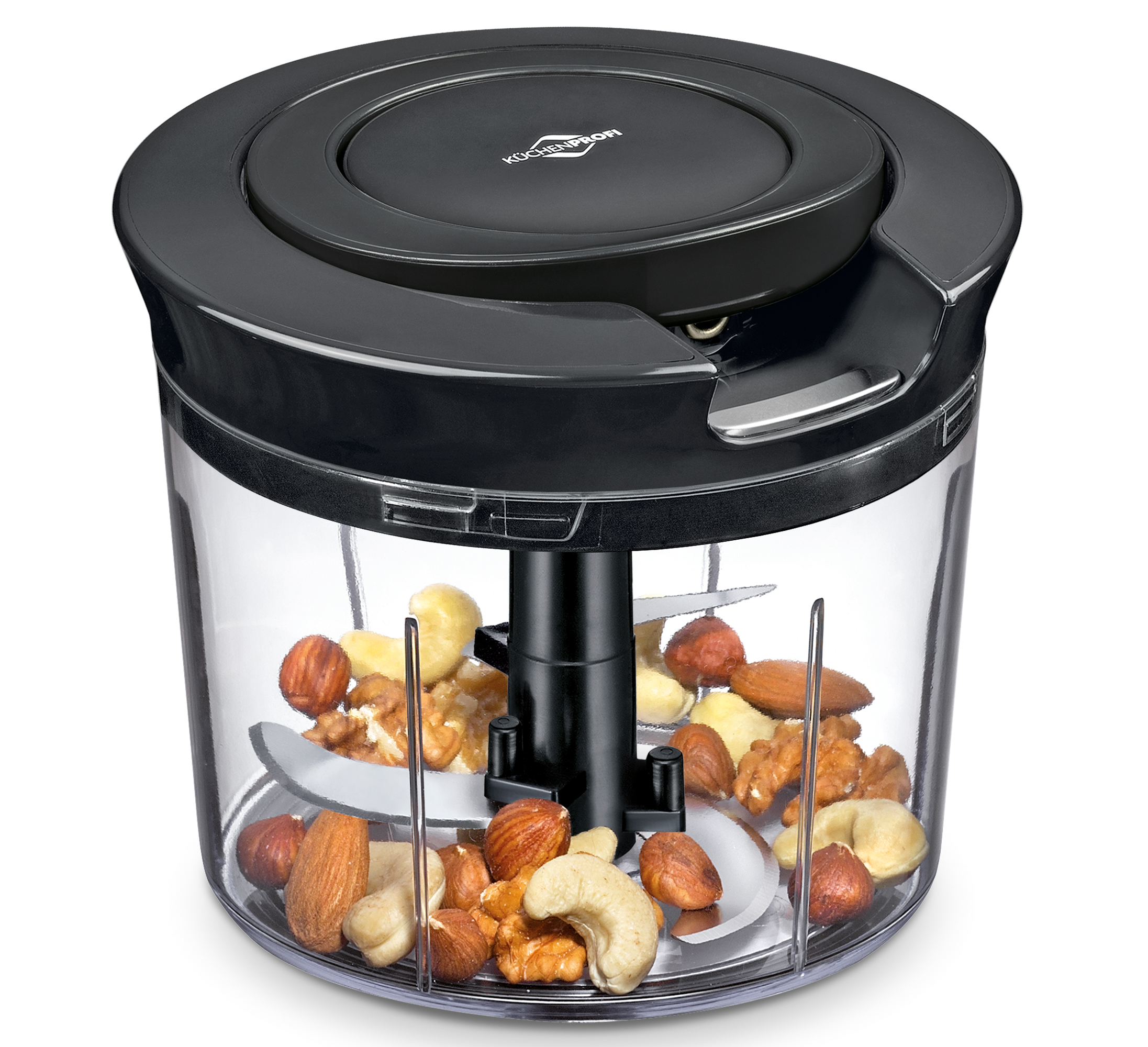 Multischneider Compacto - Kunststoff, schwarz/transparent, 15cm