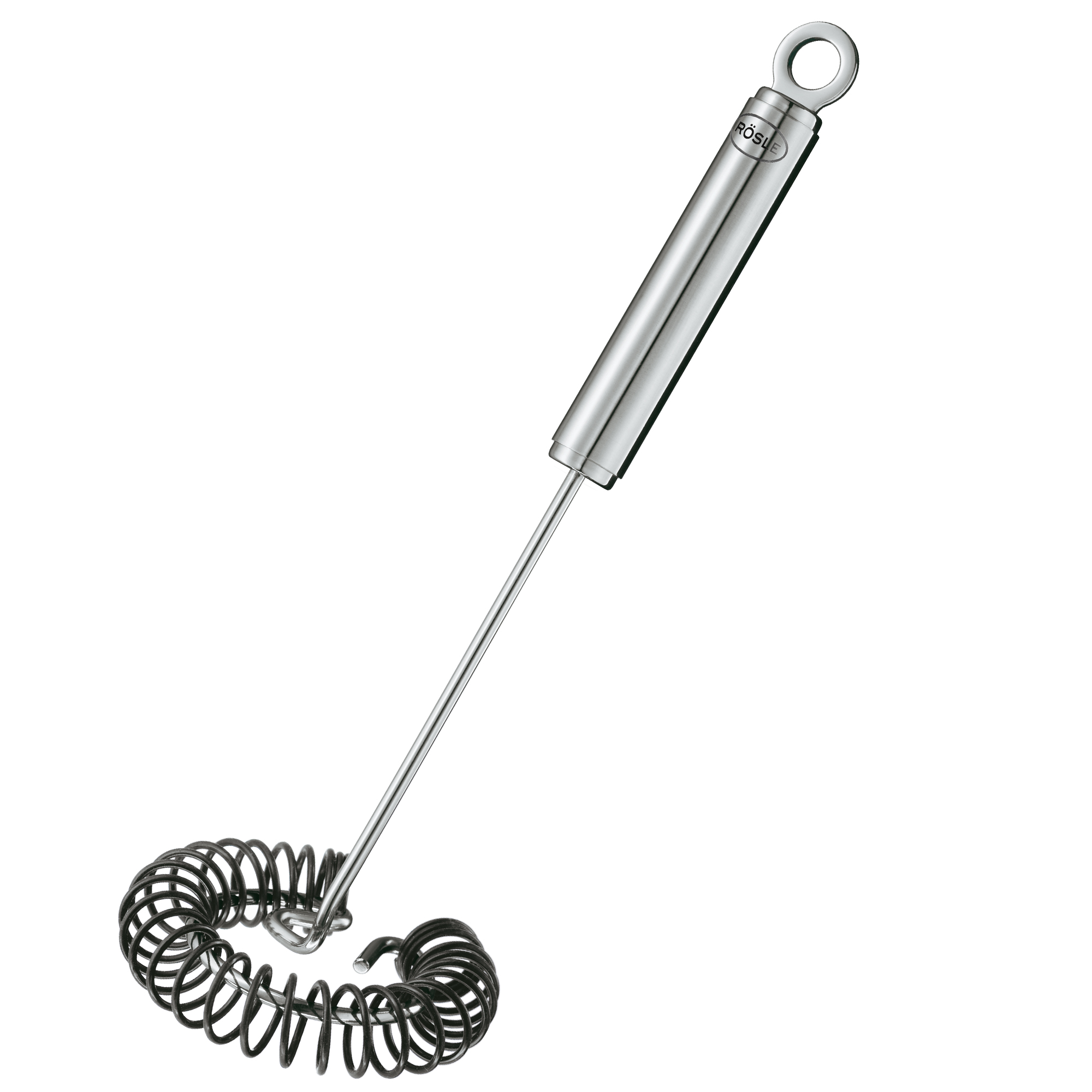 RÖSLE, Spiralbesen Silikon 27 cm - Edelstahl