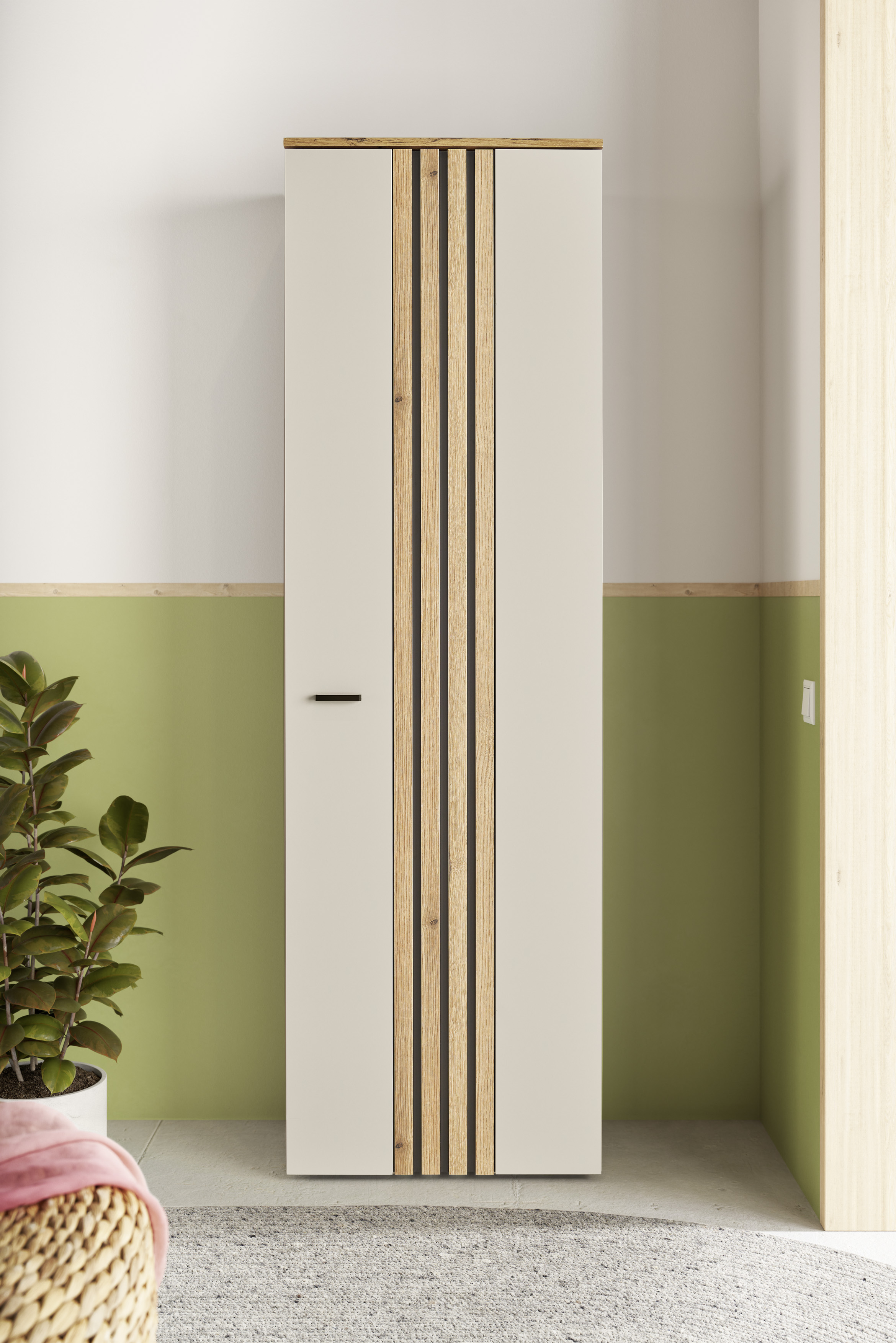 Garderobenschrank, Kaschmir Dekor - MyStyle 6013