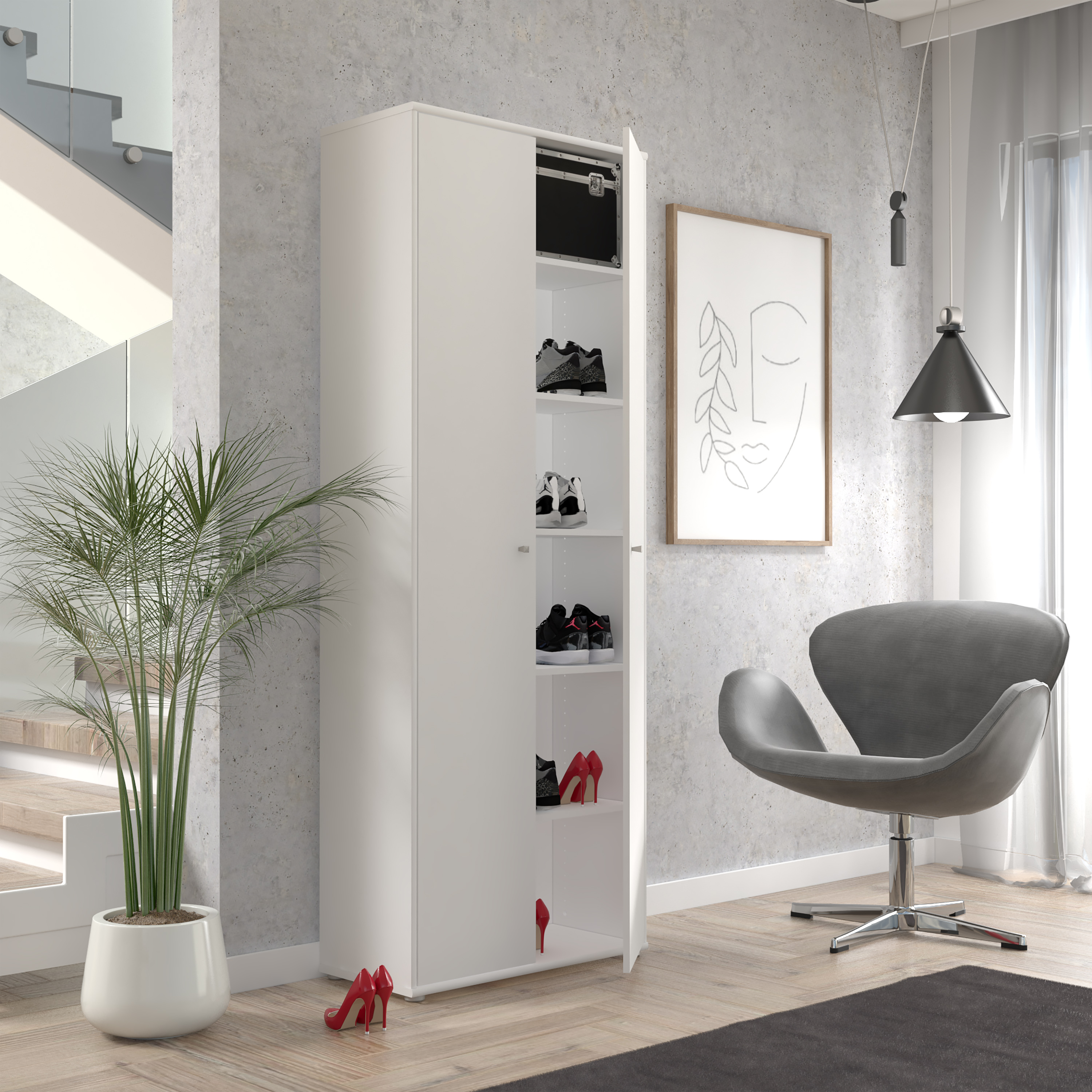Schrank, weiß - Faik