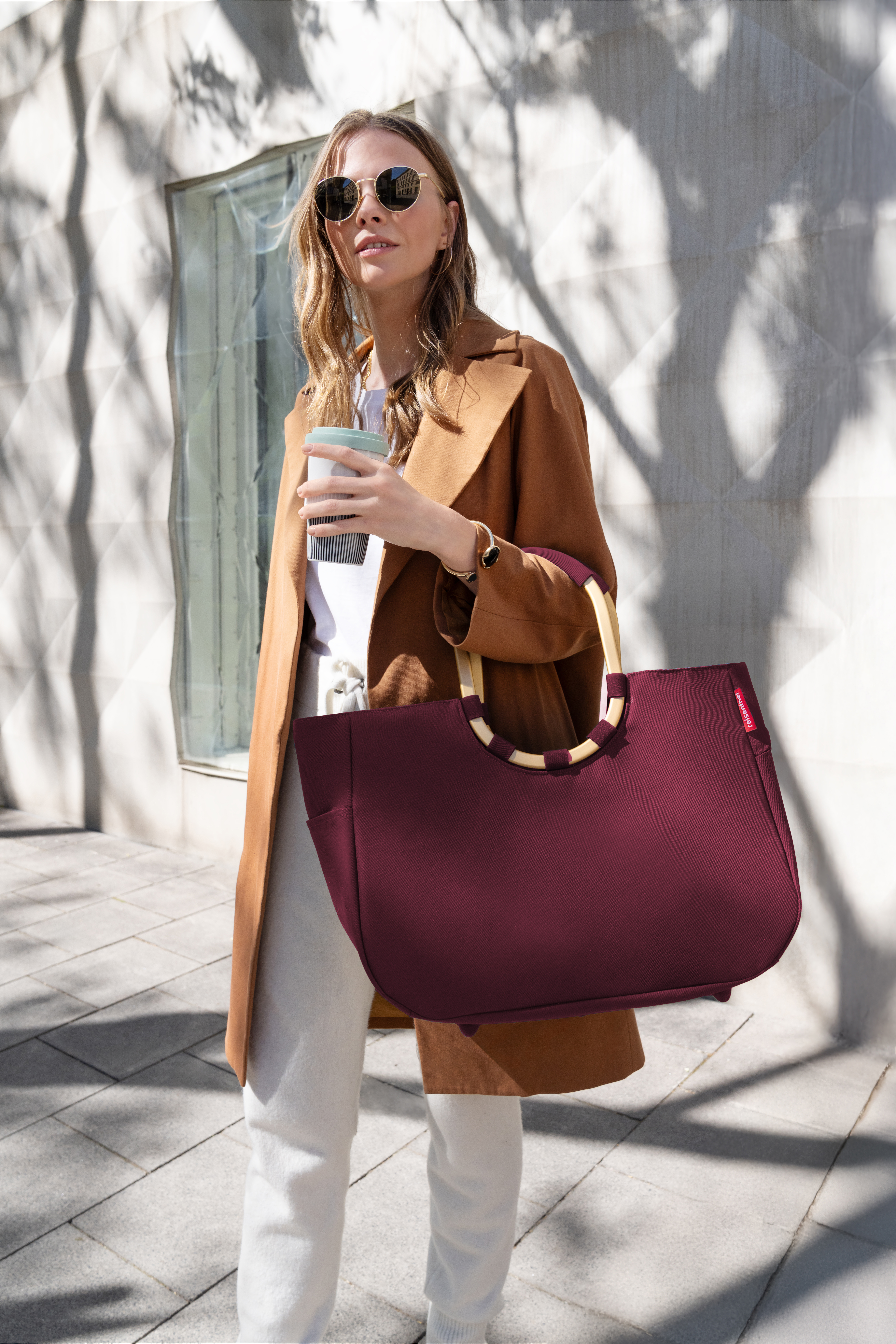 reisenthel, loopshopper L - dark ruby gold - Sonderedition