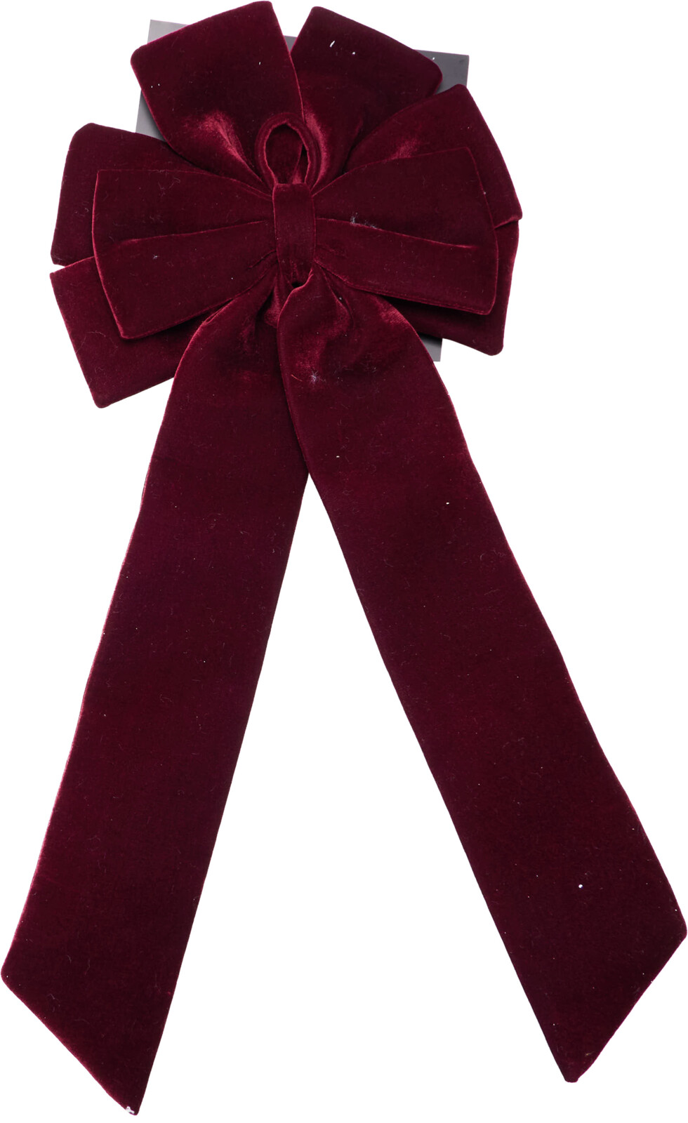 Deko-Schleife 2 Lagen, ca. 90 cm, bordeaux - 
