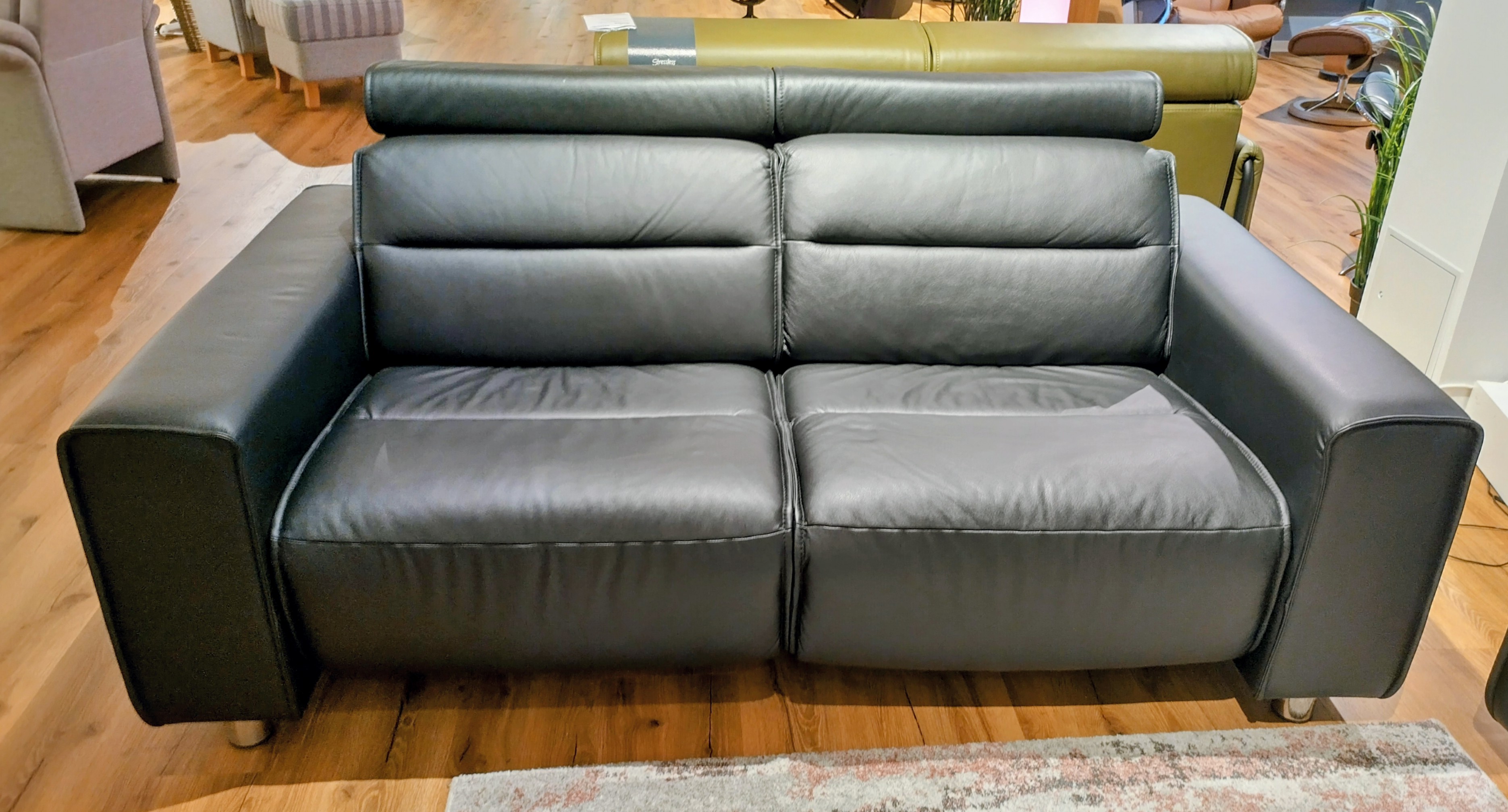 Sofa 2,5-sitzig, Leder  - Emily