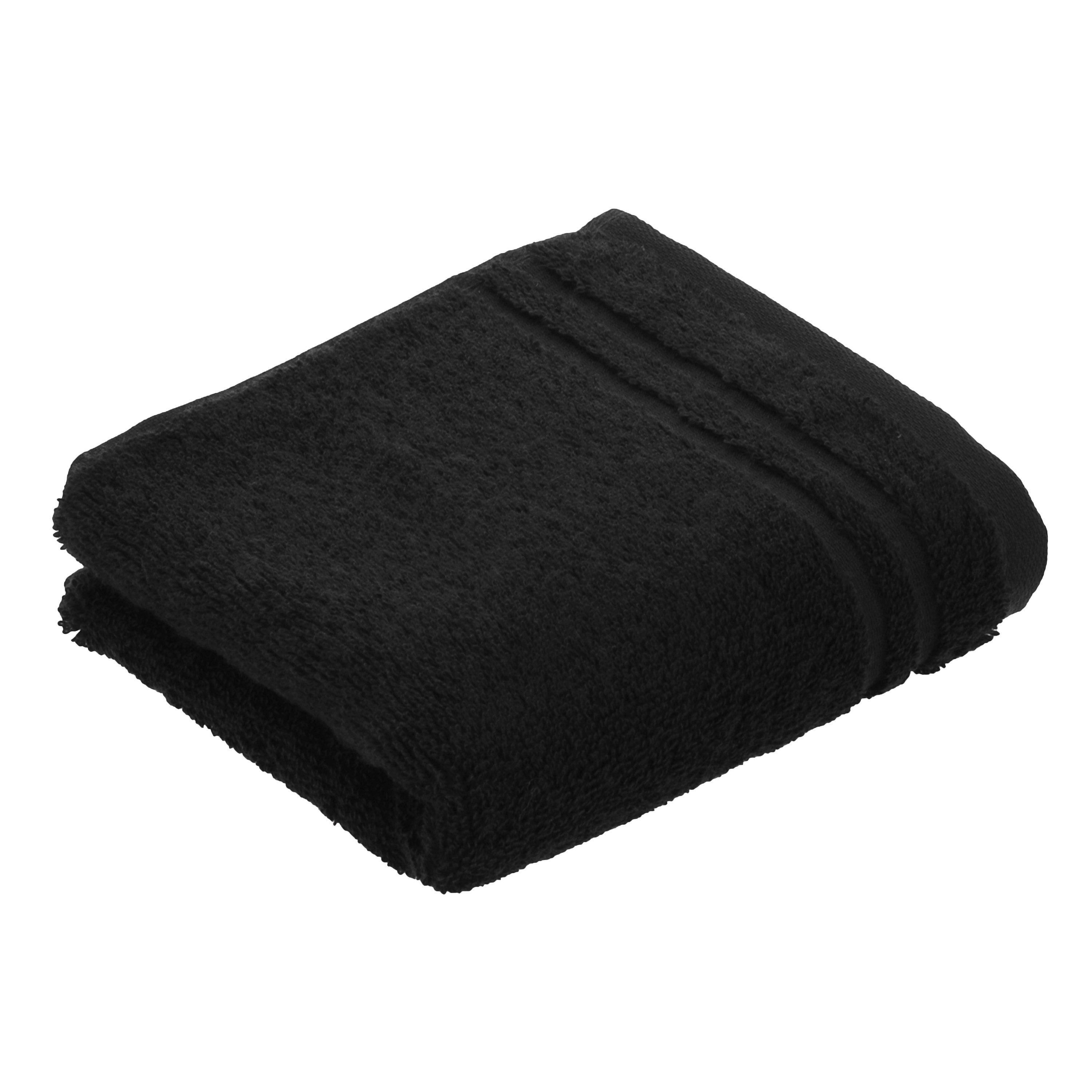 Gästetuch Vienna Style Supersoft schwarz - ca. 30 x 30 cm