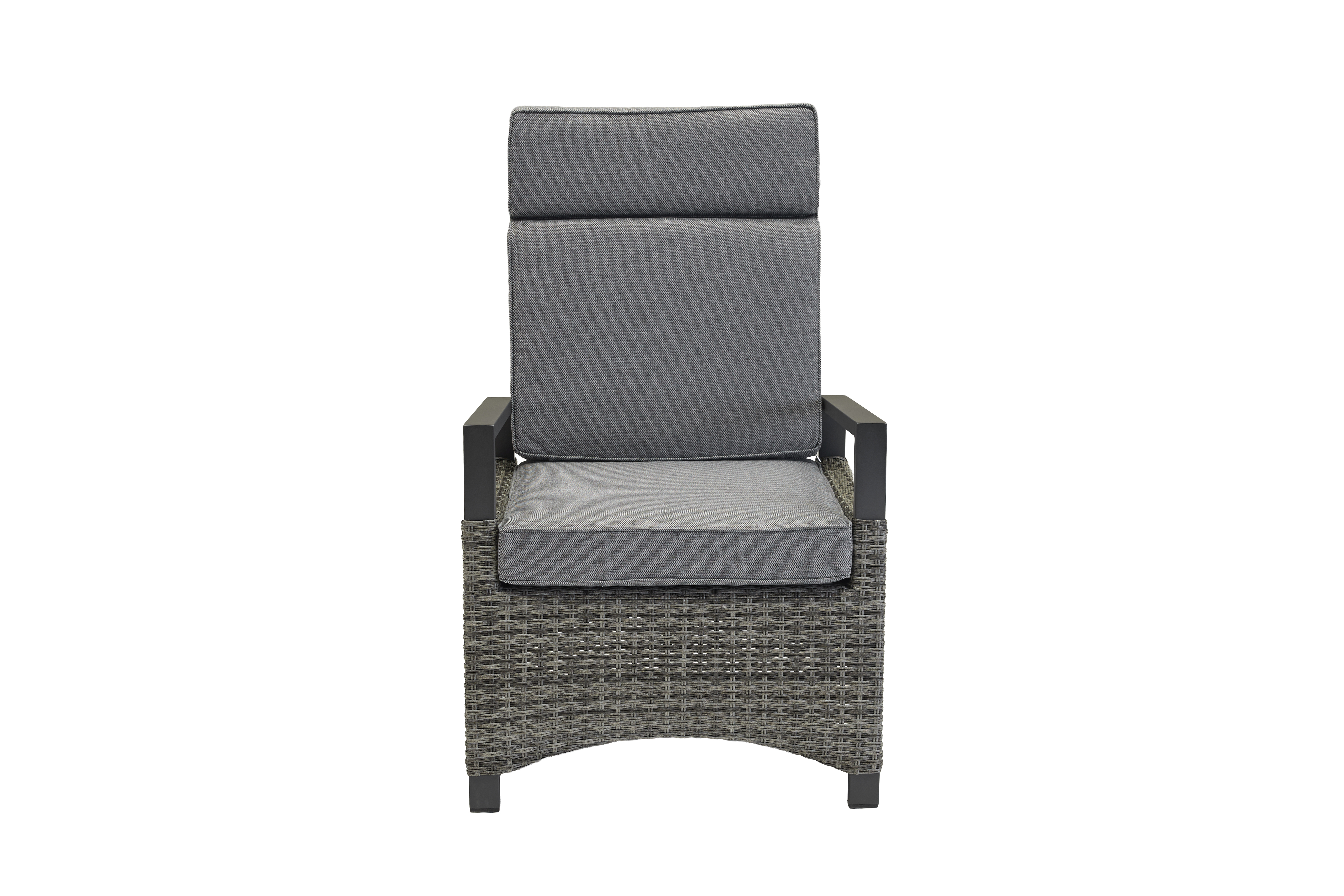 Living Sessel, Geflecht anthrazit - Keramo-Vivera