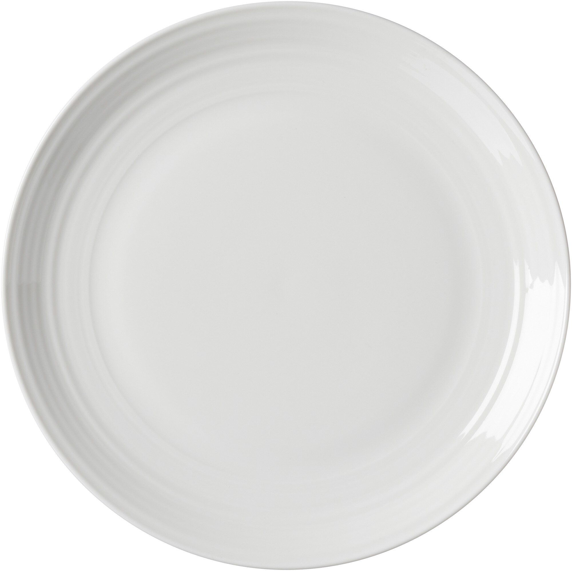 Dessertteller Levi Weiss 21 cm - Porzellan, spülmaschinenfest, rund, weiß