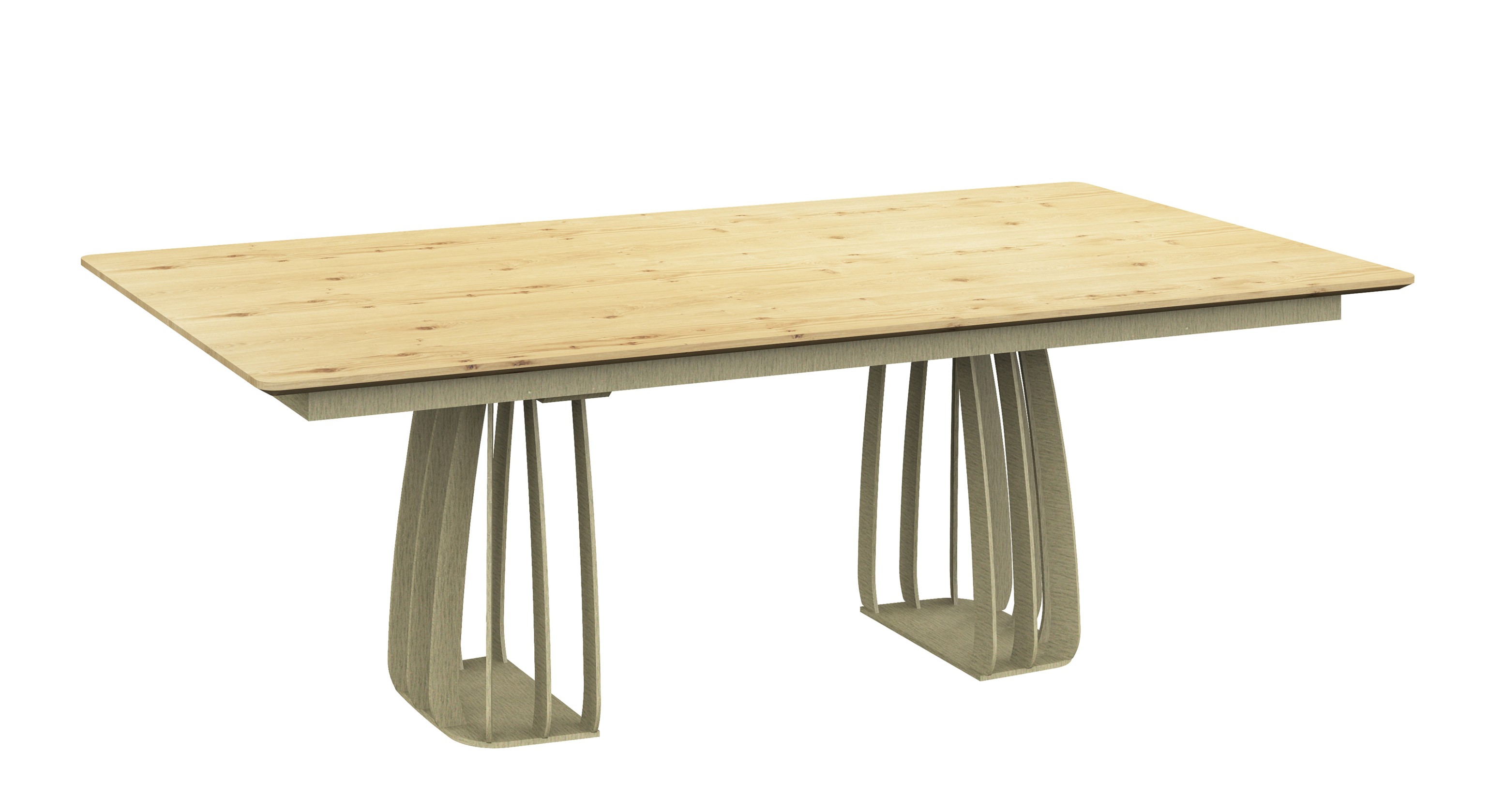 Esstisch, Wildeiche hell soft - LS26 Bogliero