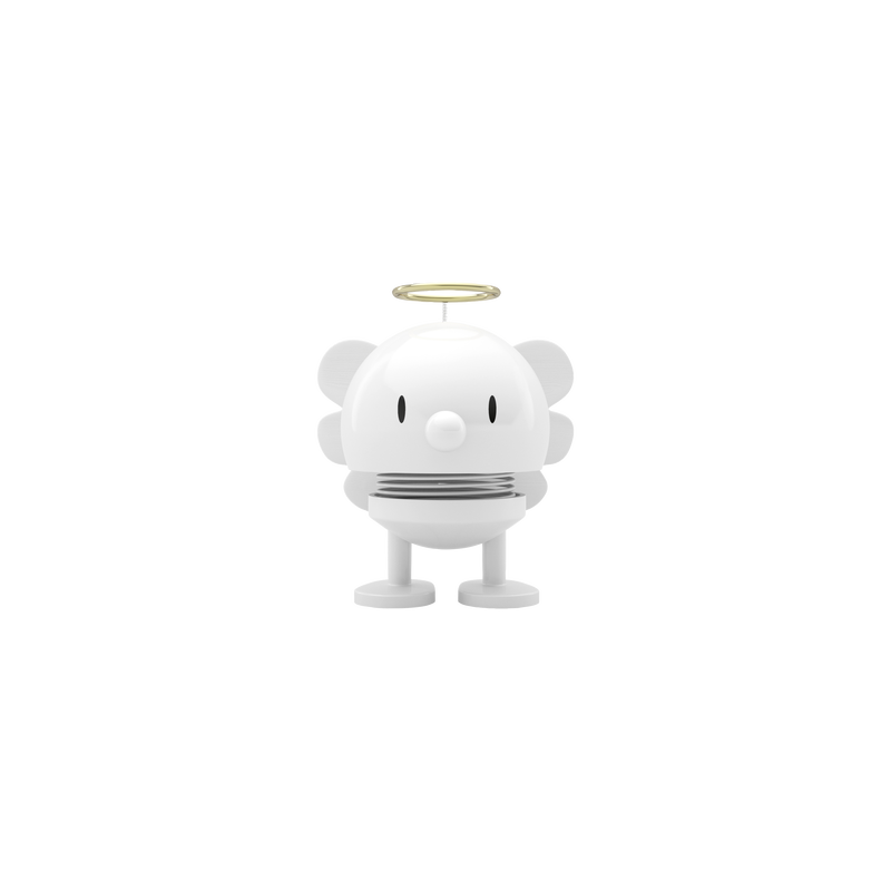 Hoptimist Angel Bumble S White - ca. 5,8x4,5x7,5cm