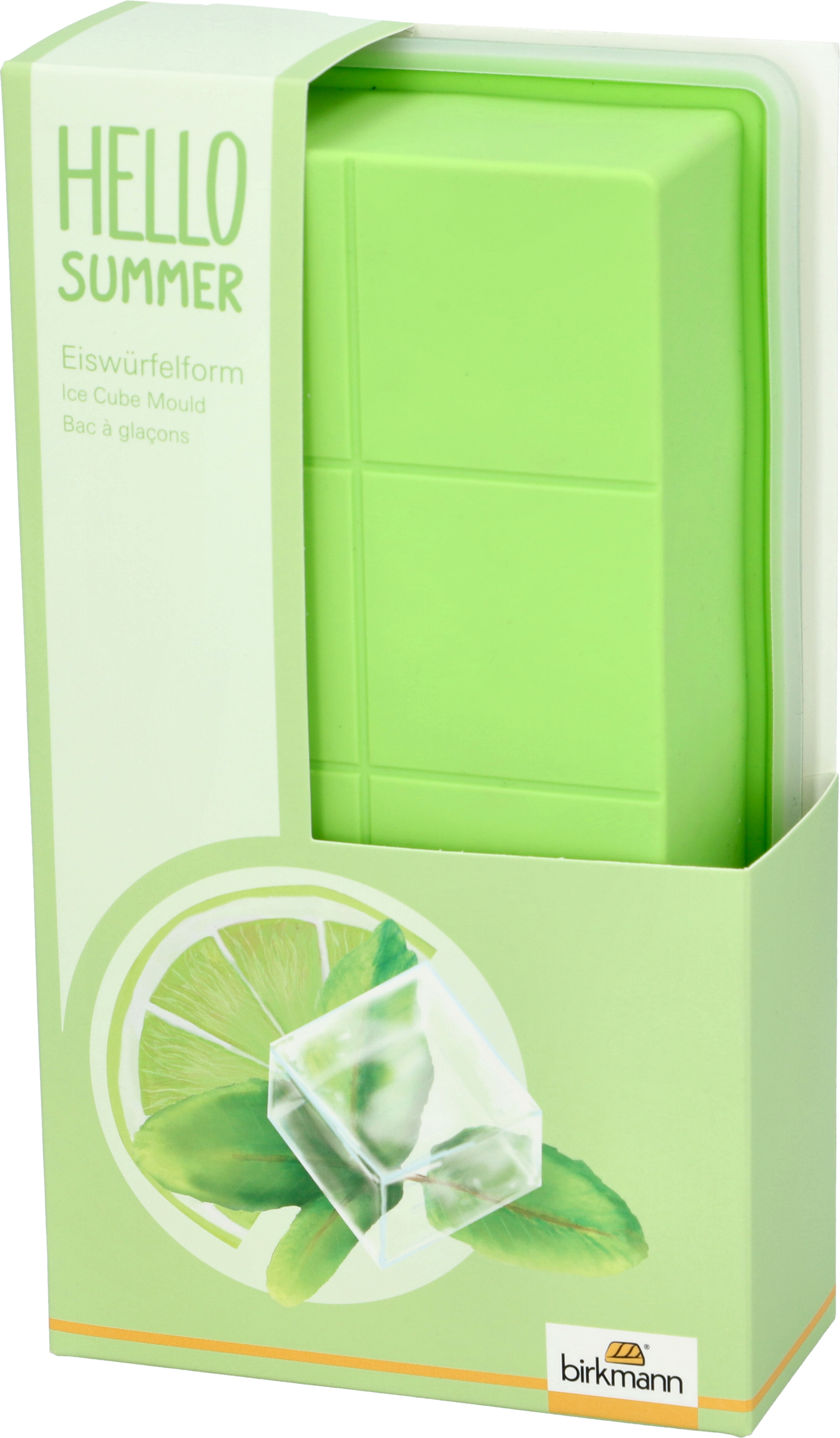 Eiswürfelform Cube für 8 Stück - aus Silikon