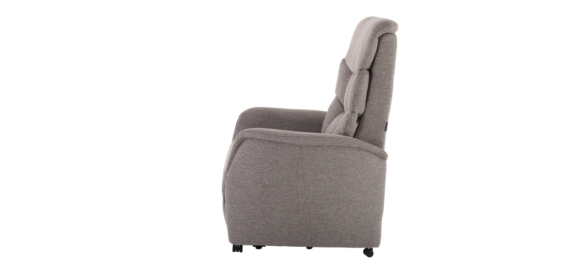 Fernsehsessel, Stoff braun/beige - Marlo