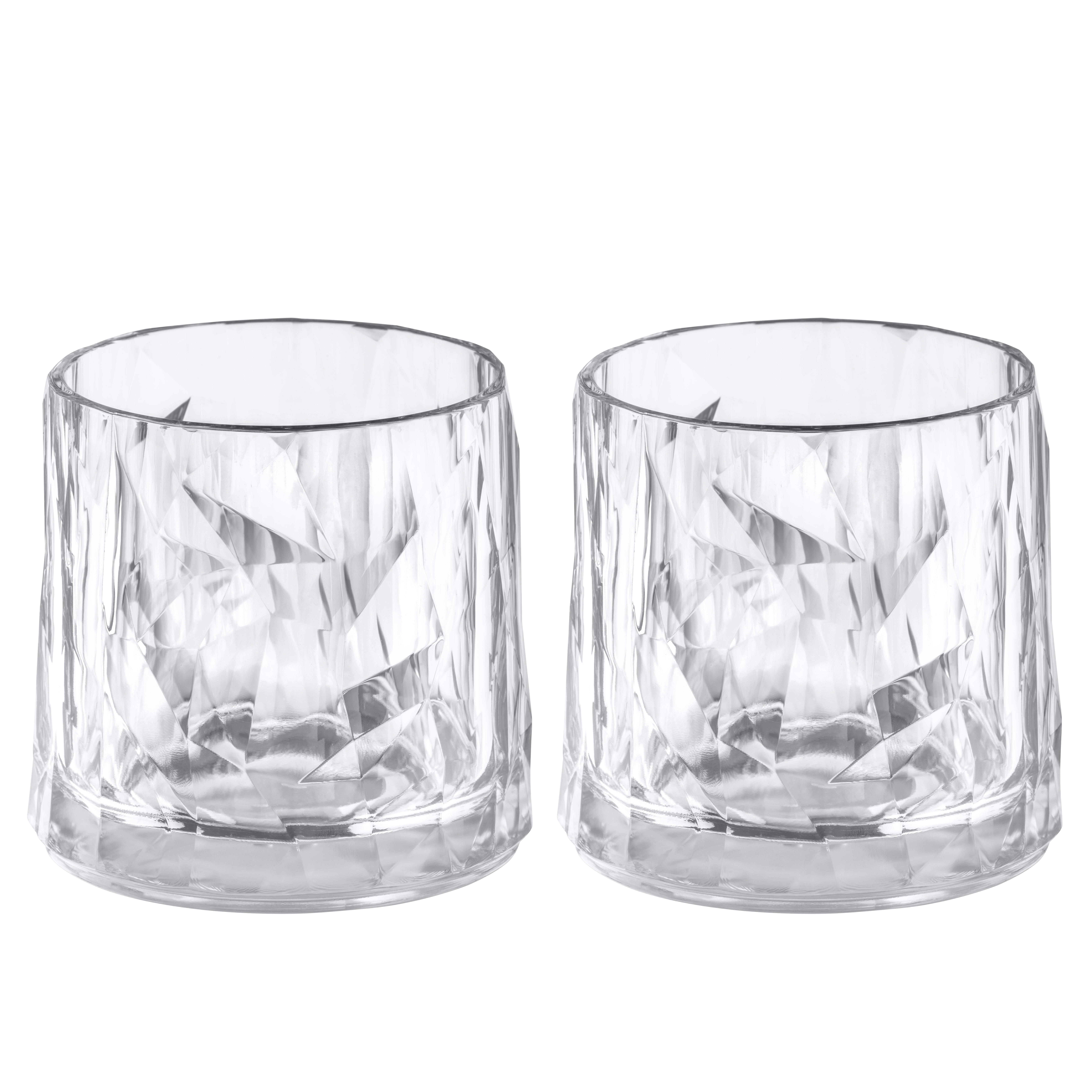 Superglas 250ml, crystal clear, 2-er Set - bruchfest, spülmaschinengeeignet, 100% CO2-neutral