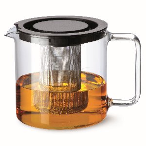 Teekanne mit Sieb - borosilikatglas, 1,3l