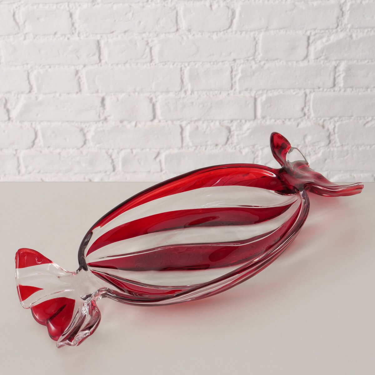 Schale Sweety, Bonbon - H 4,00 cm, Glas lackiert