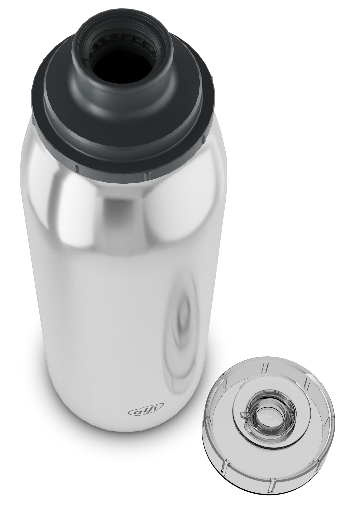 Isolier-Trinkbecher, ca. 0,5l, Edelstahl poliert - ISO BOTTLE