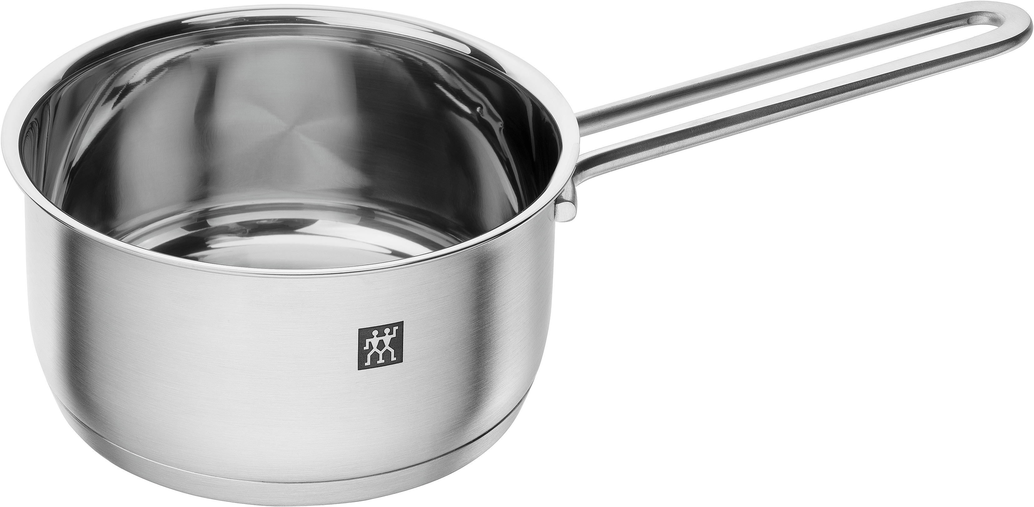 Stieltopf ohne Deckel 14 cm, 18/10 Edelstahl, Silb - Pico