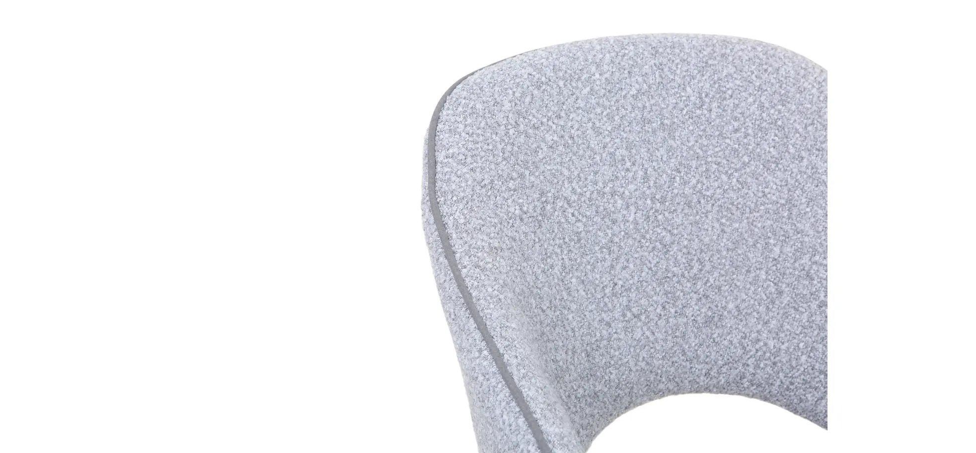 Vierfußstuhl, grau - Meriem