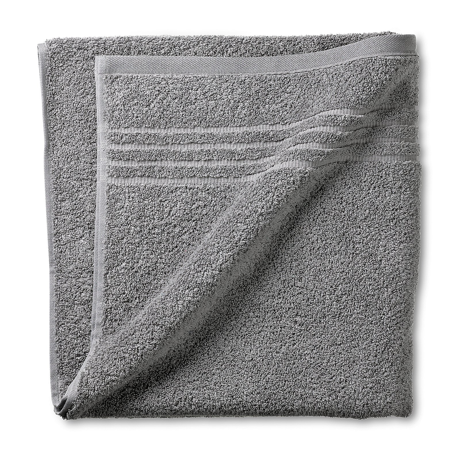 Duschtuch Leonora 140x70 cm - 100%Baumwolle Premium frostgrau