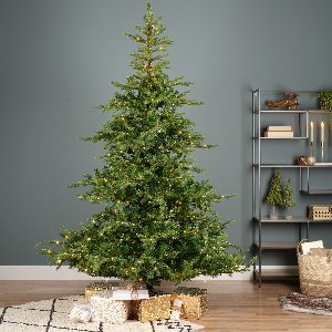 LED Tanne - grün/warmes weiss, PE/PVC, Ø132-H180cm-400L