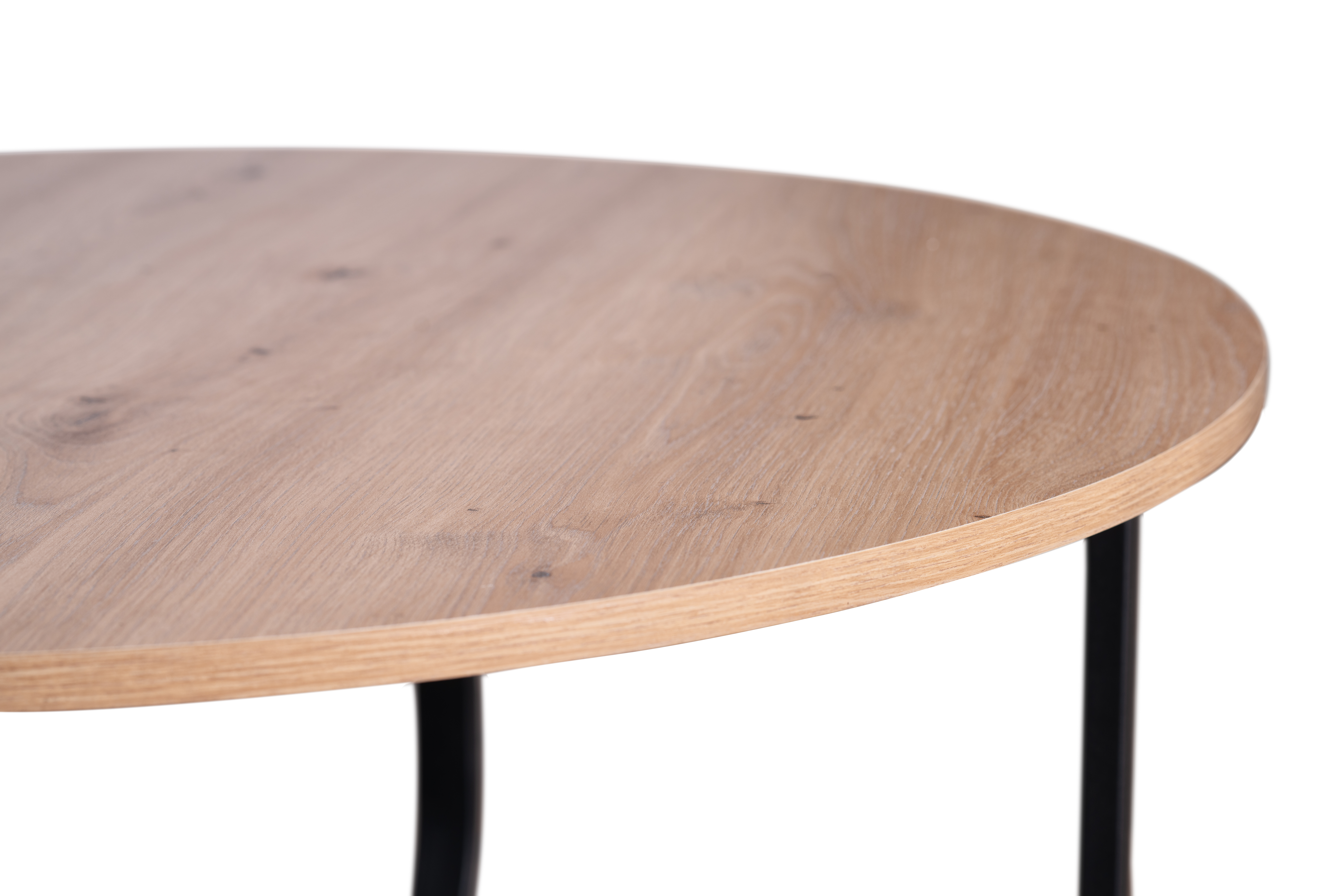 Beistelltisch, Dekor Artisaneiche, Ø 80 cm - Mailin