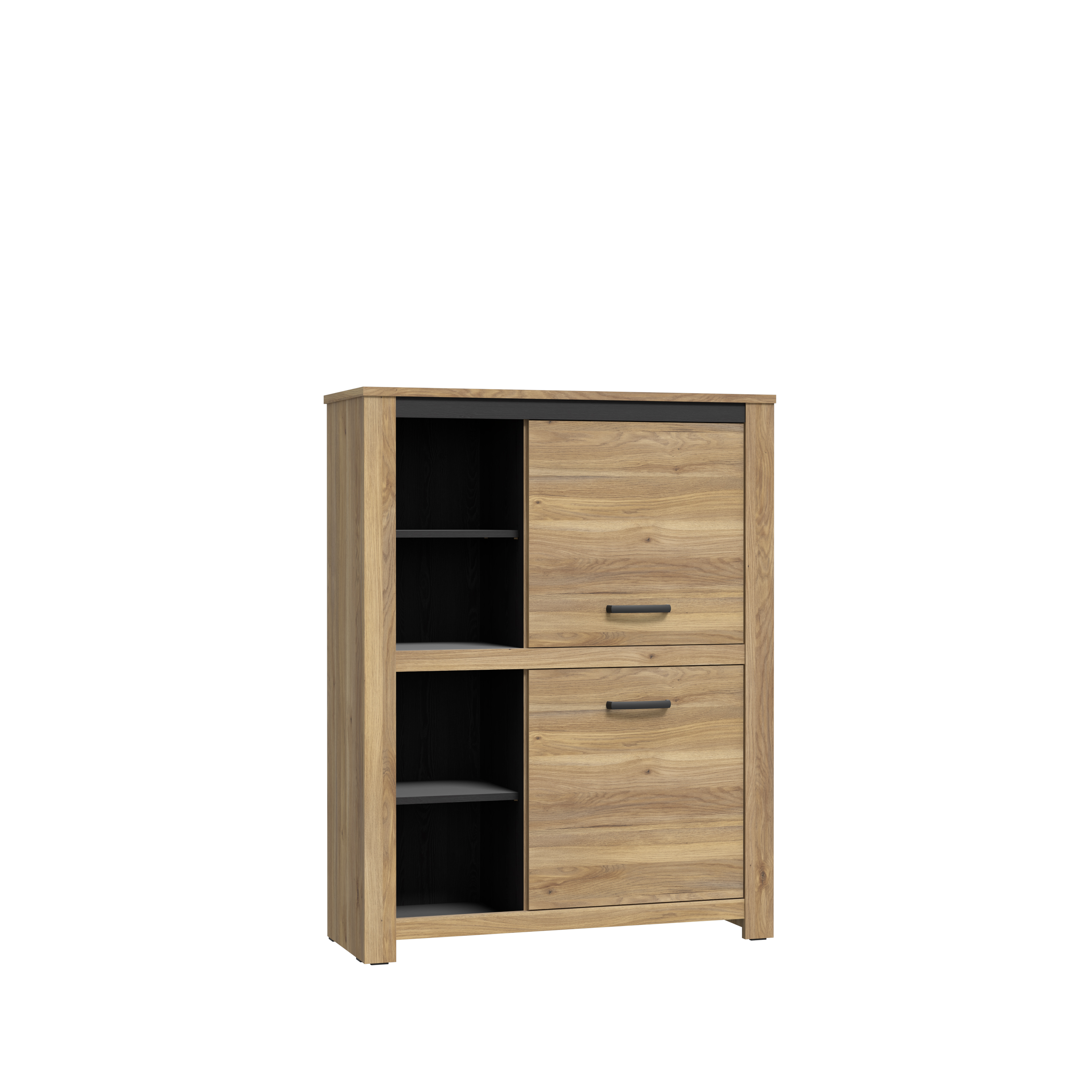 Highboard, Mauvella Oak/Cabezone - Fares 