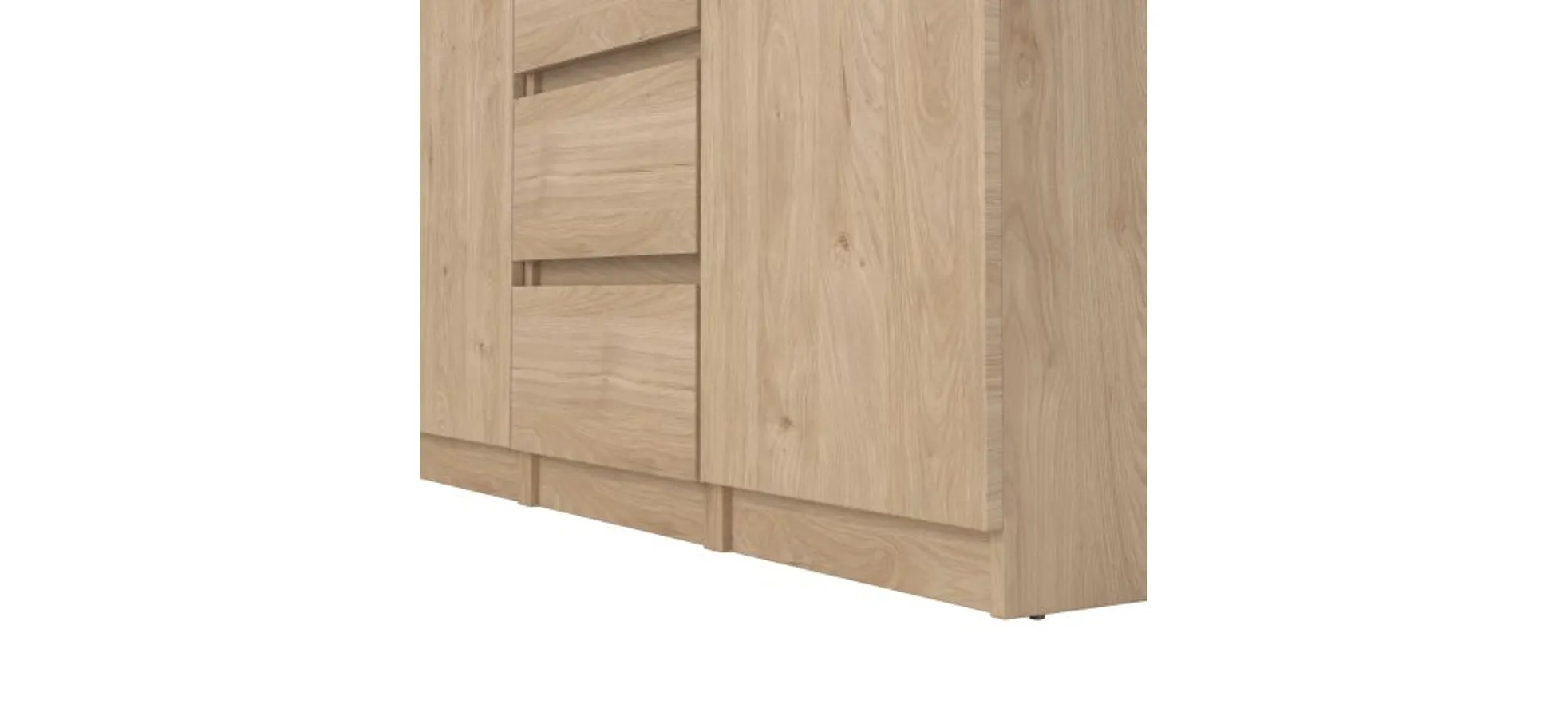 Kommode - B ca. 121 cm, Jackson Hickory Nachbildung