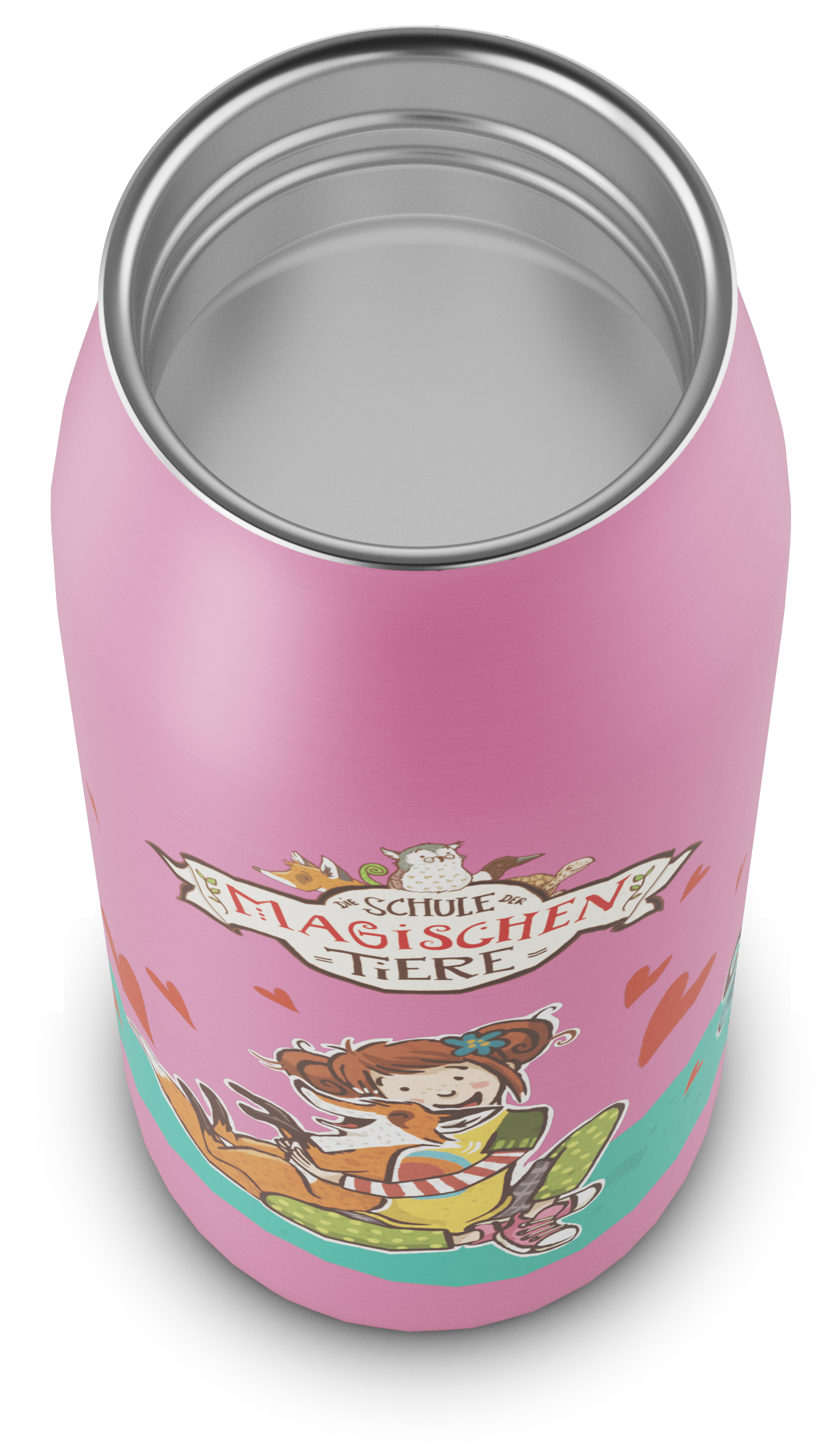 Isolier-Trinkflasche, ca. 0,65l, Magische Tiere - Kids ISO Bottle