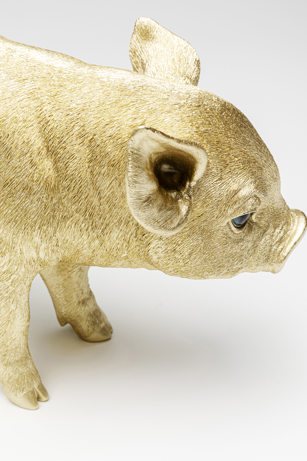 Spardose Baby Pig, goldfarben - Accessoires