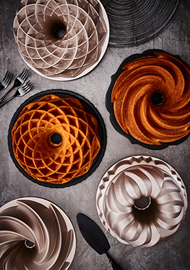 Gugelhupfform Geo Pandora - Ø 24 cm, Höhe 9,5 cm