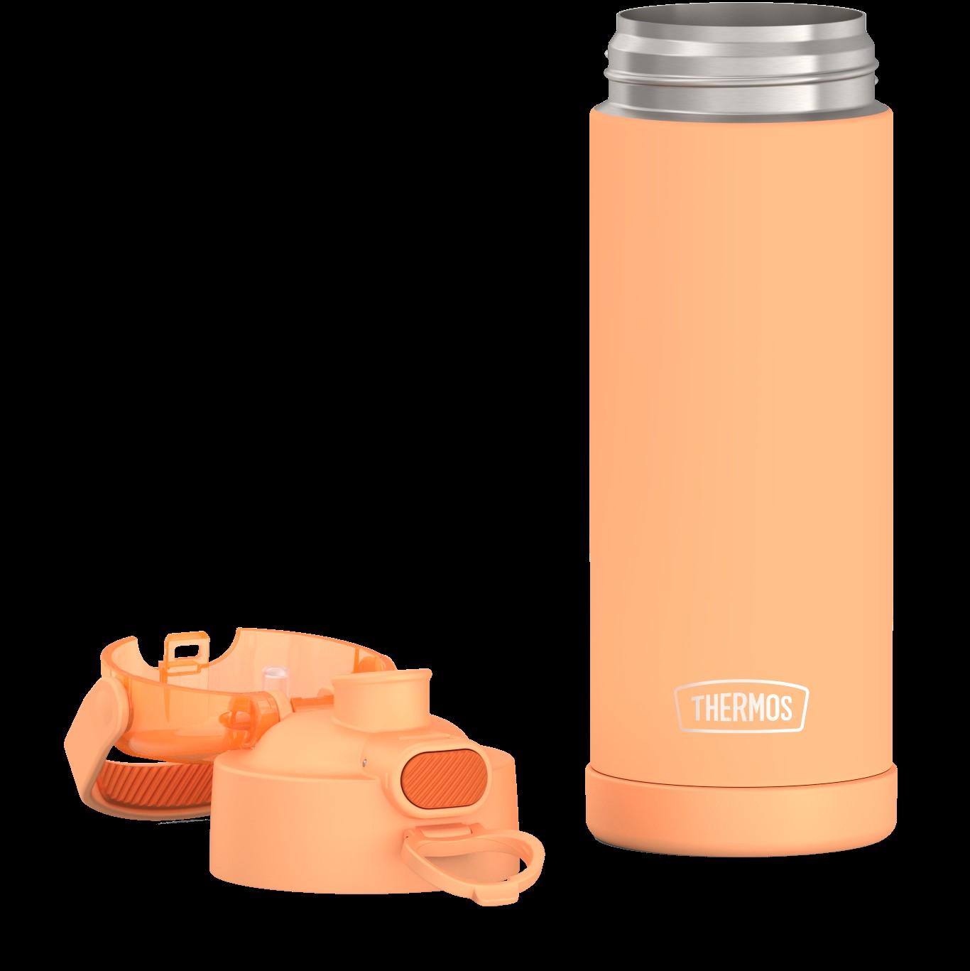 Isolier-Trinkflasche n. apricot 0,47l - FUNTAINER WATER BOTTLE