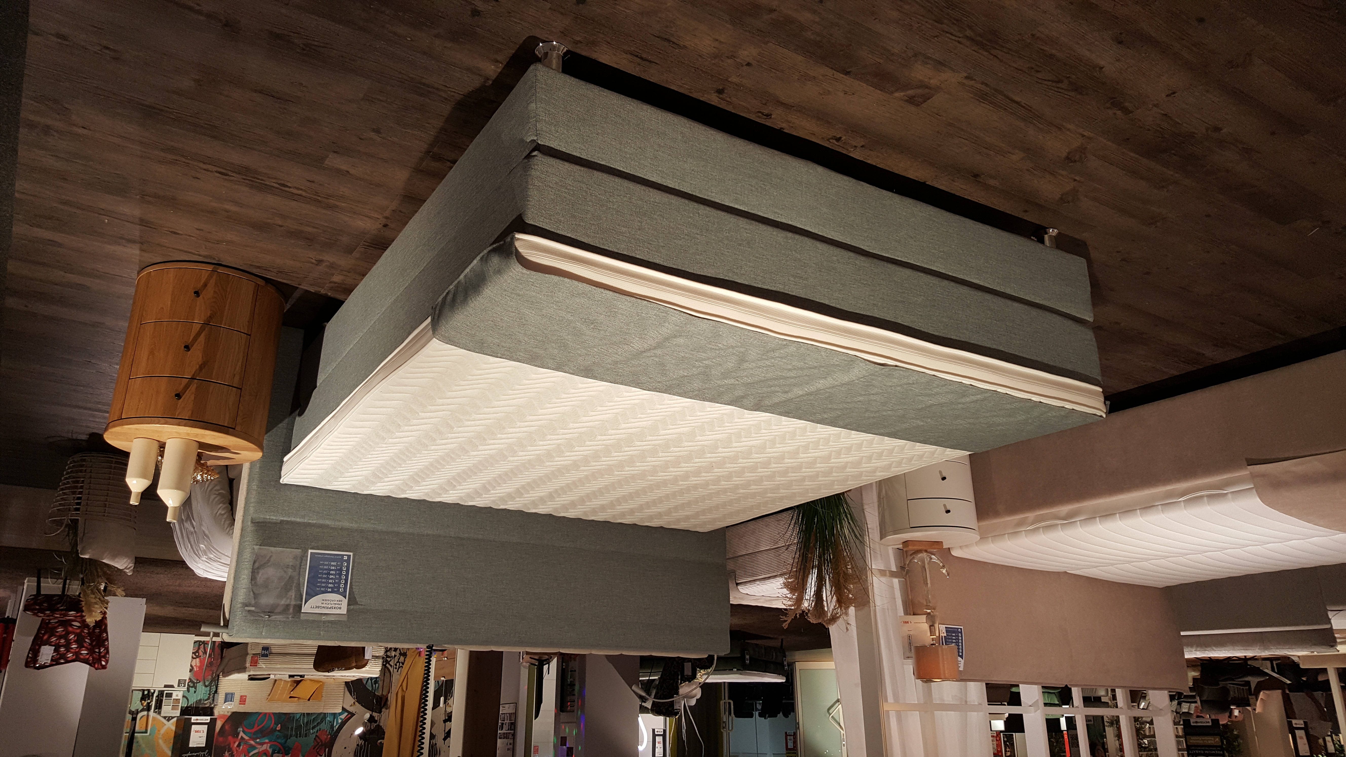 Boxspringbett, Tonnentaschen-Federkern - MyStyle 3002