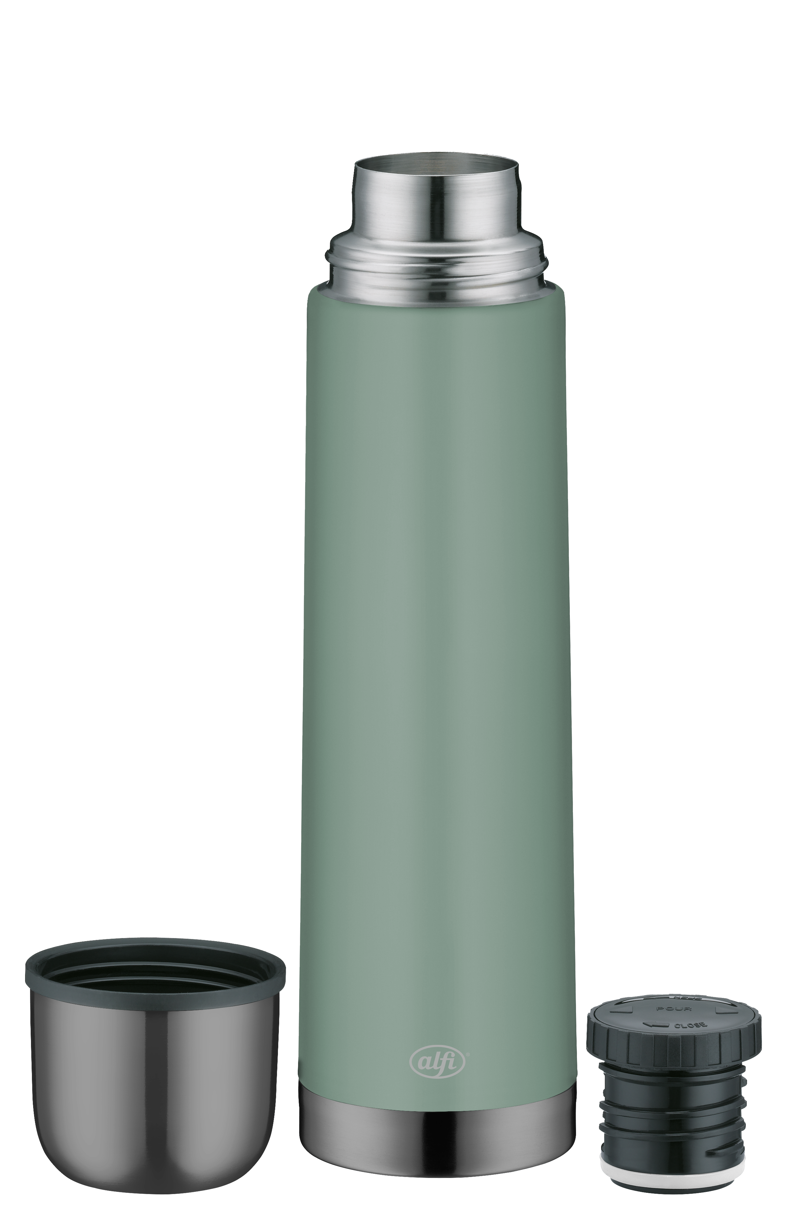 Isolierflasche, ca. 0,75l, grün - Isotherm ECO