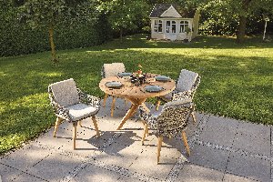 Stuhl Armlehnen, Outdoor, Inklusive Kissen - Tinity