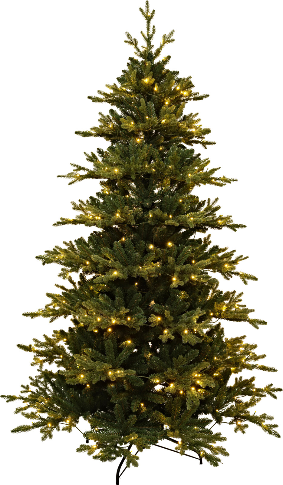 LED Künstlicher Weihnachtsbaum, ca. 210 cm - Indoor, IP44, 8 Funktionsmemory