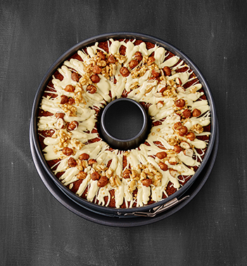 Springform mit 2 Böden, Ø 28 cm, Premium Baking - Höhe 9 cm