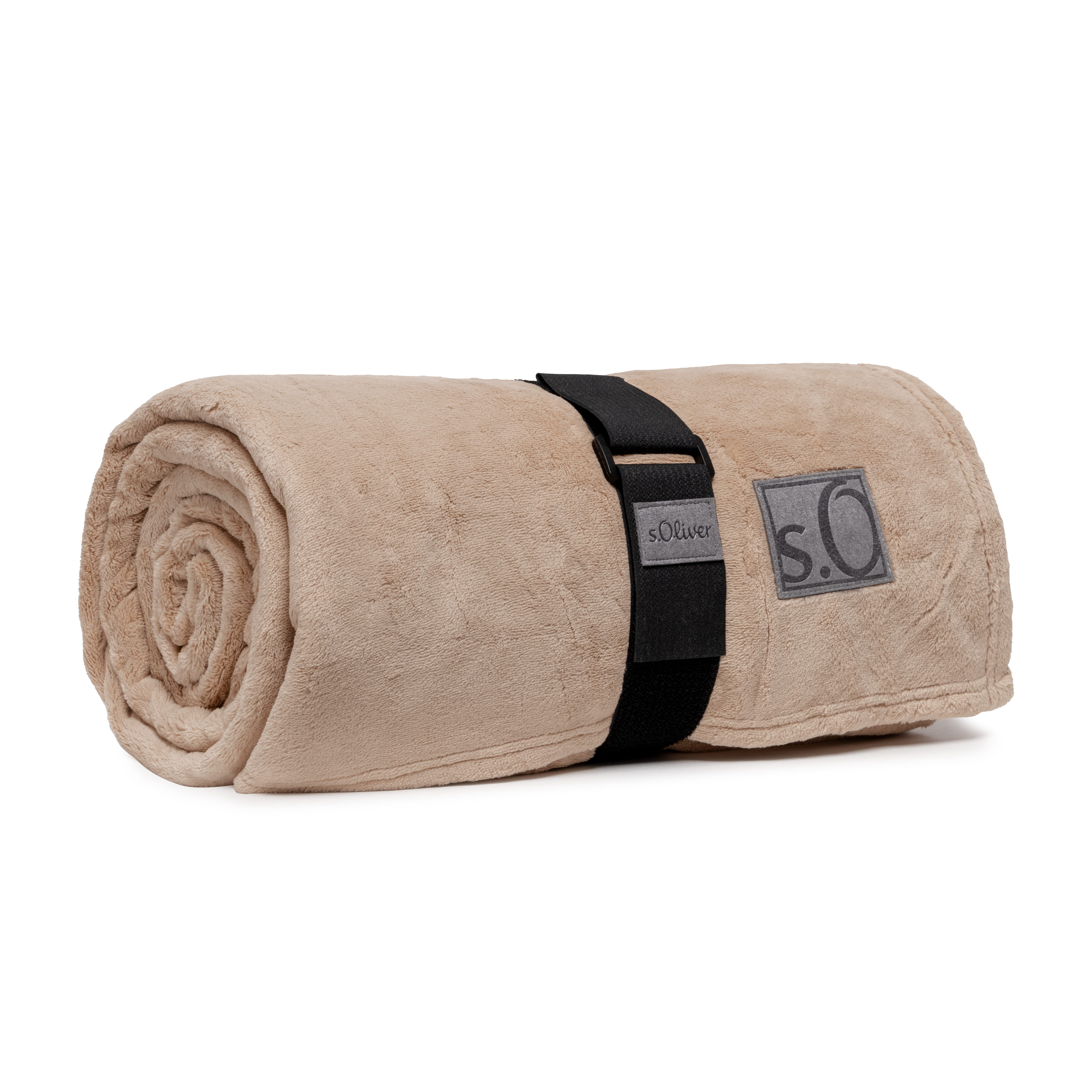 Kuschelsoftdecke S.Oliver - 150x200cm, camel
