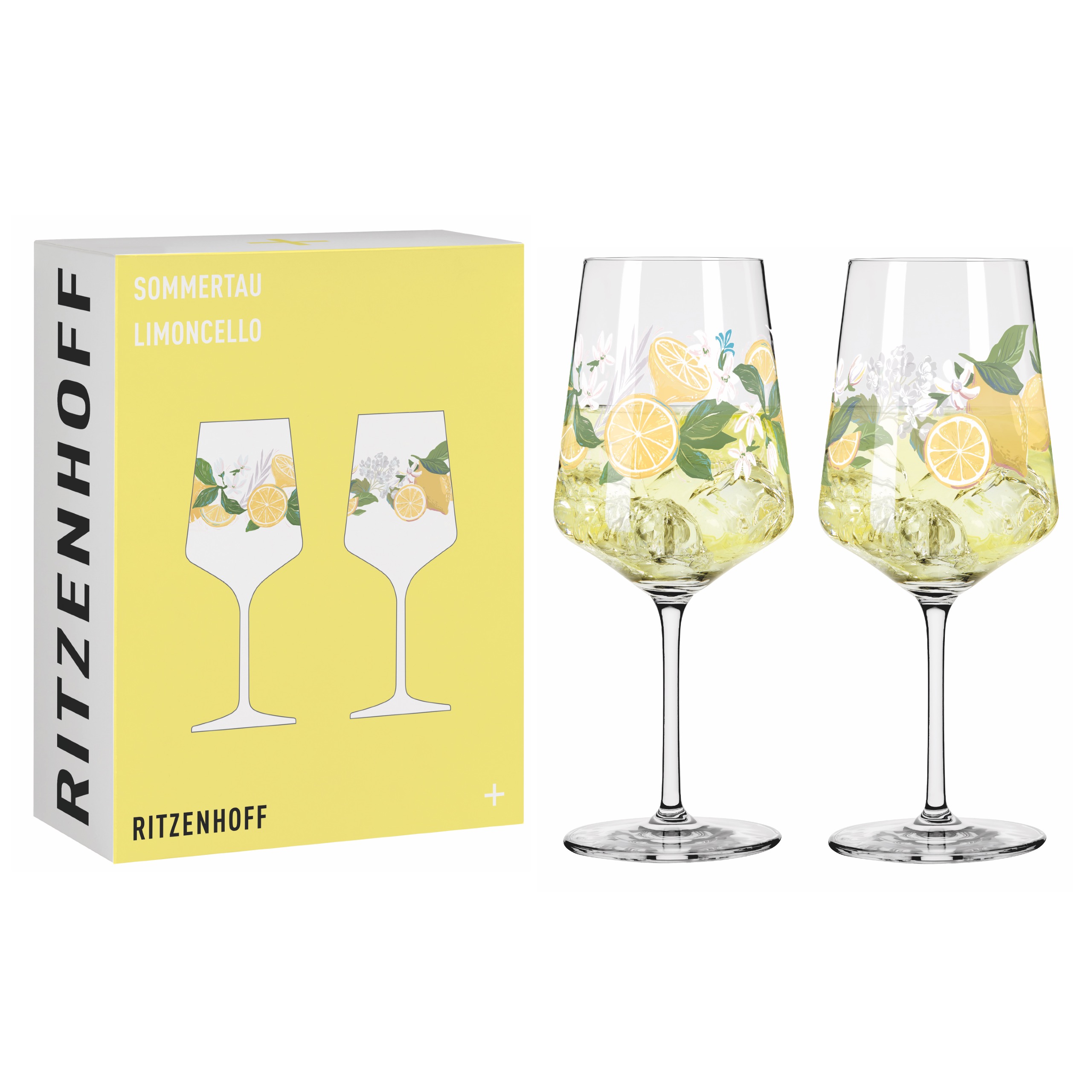 Ritzenhoff Aperitifglas-Set Sommertau Limoncello - 2-er Set