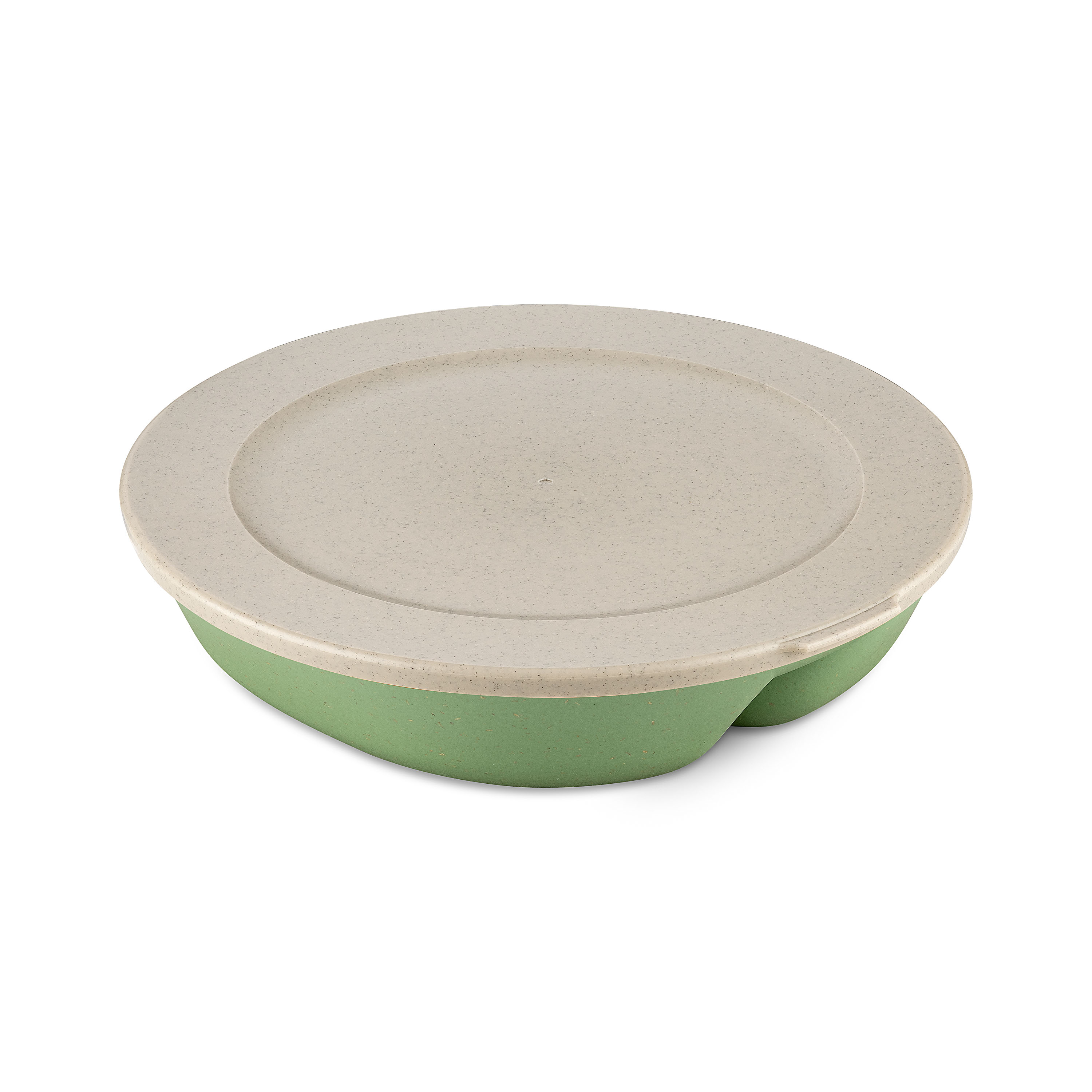Menüteller mit Deckel 1,5l  - Connect Separee, nature leaf green