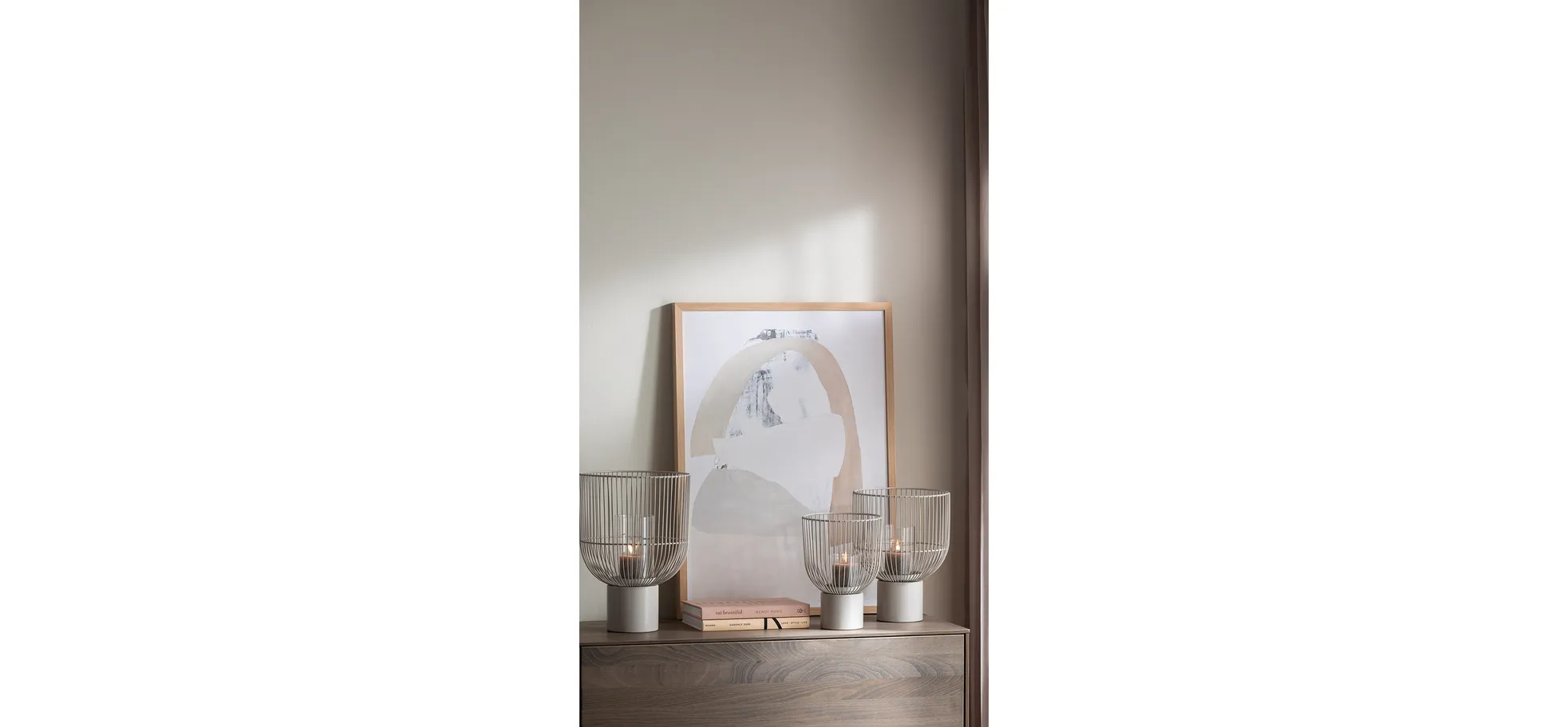 Leinwandbild - BHT ca. 50x70x3 cm, Beige