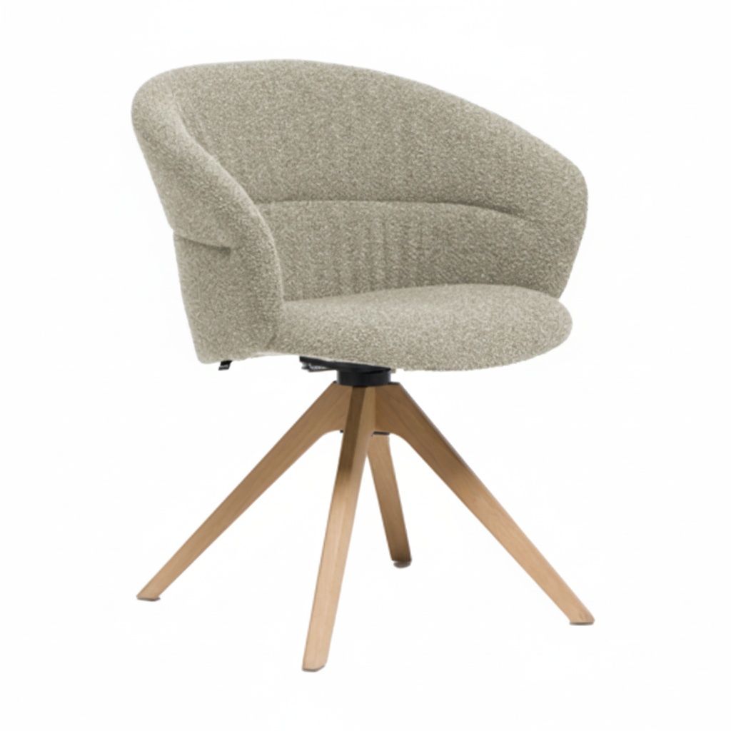 Stuhl, Stoff sand - LS26 Brunto