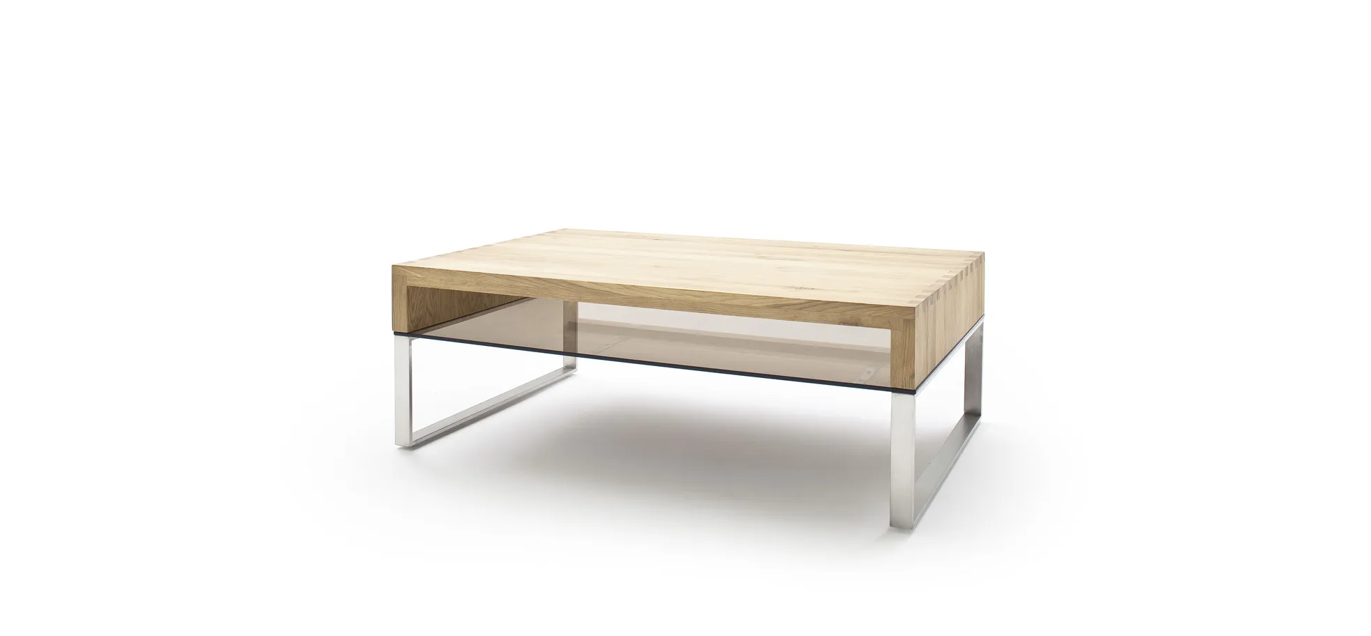 Couchtisch - LBH ca. 110x70x39 cm, Asteiche massiv