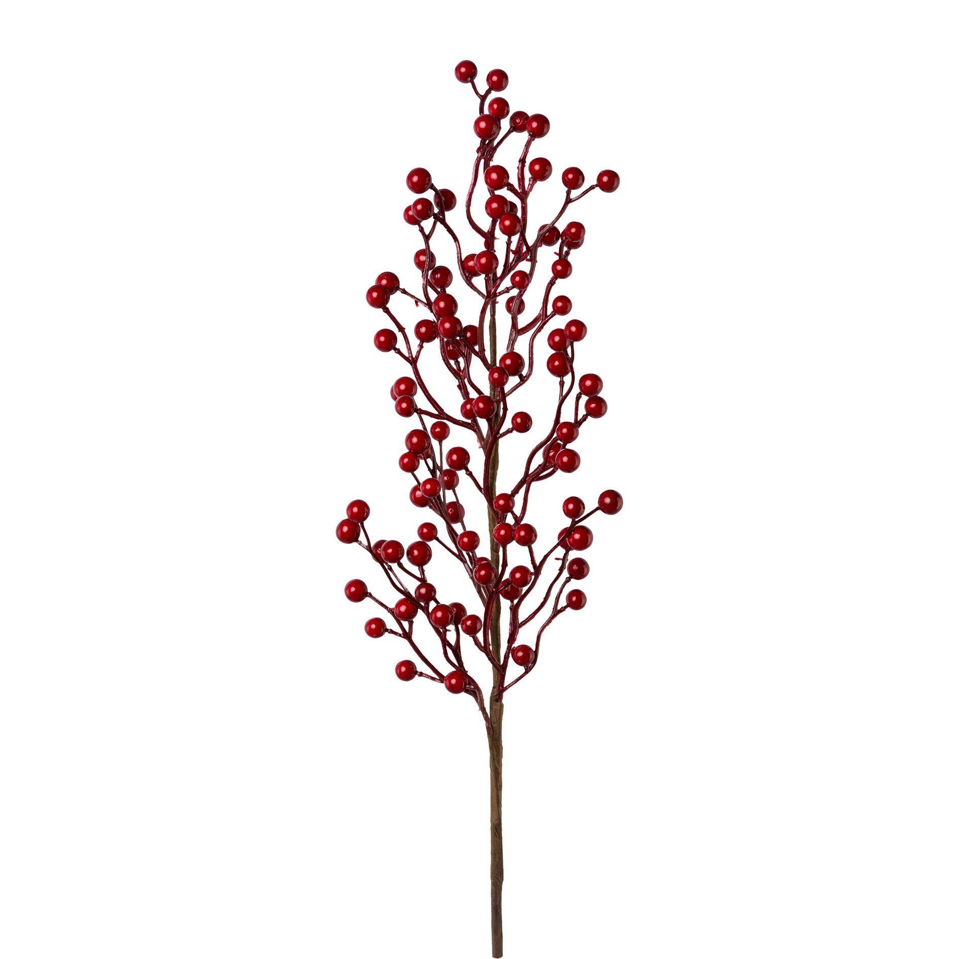 Beerenzweig - rot, ca. 71cm