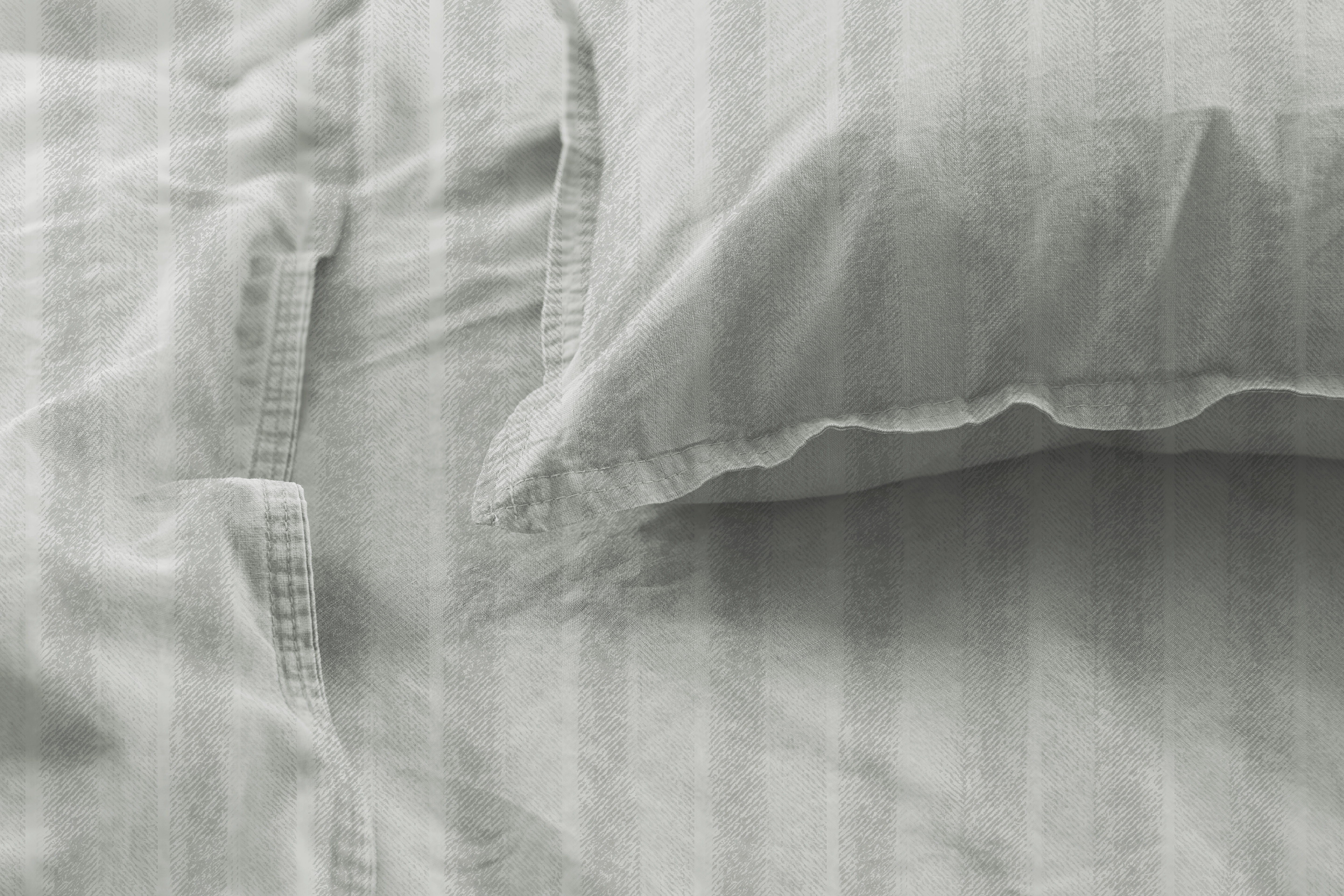 Renforce-Bettwäsche stonewashed Style - 155x220cm