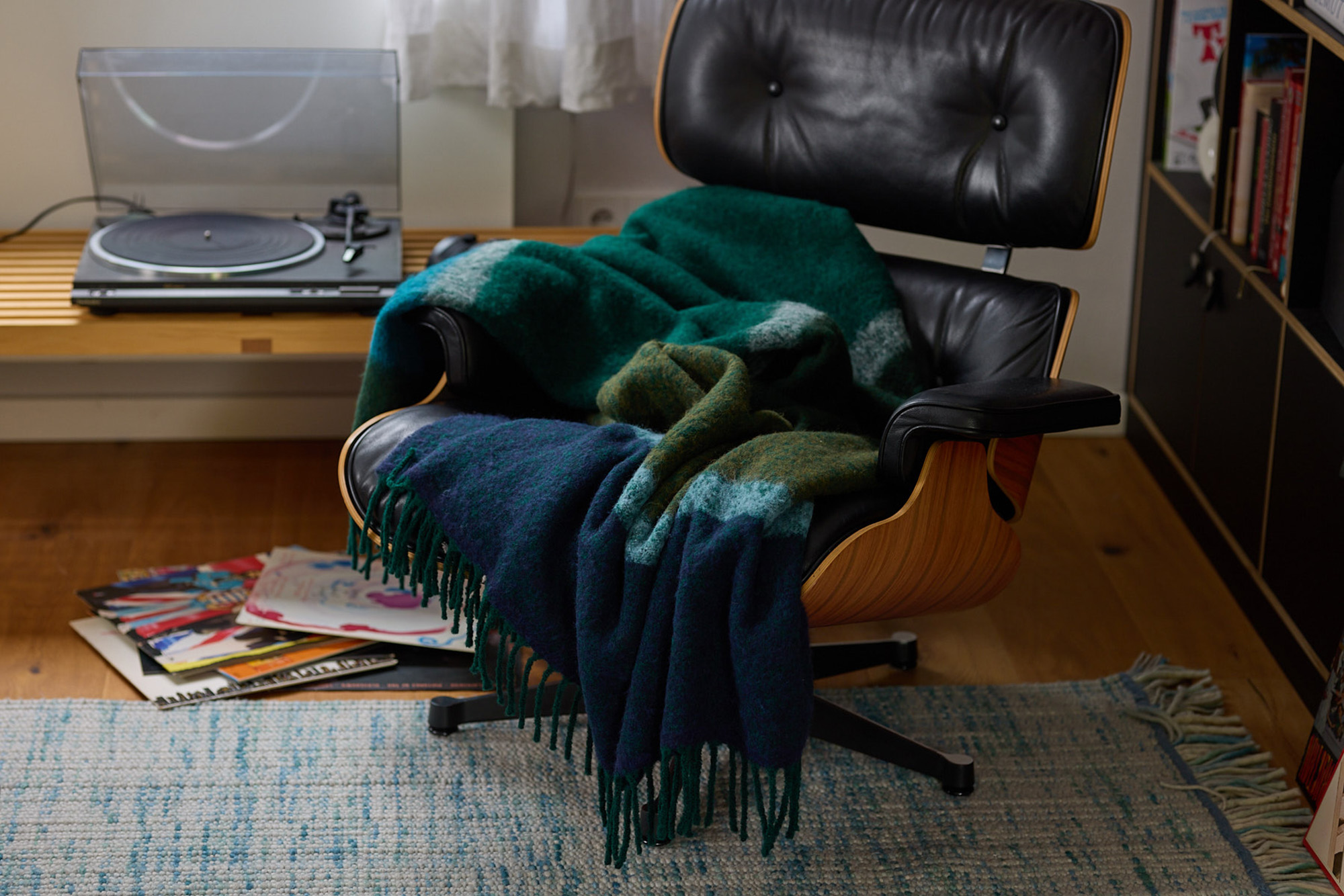 Plaid Mohair Look - 130 x 170 cm