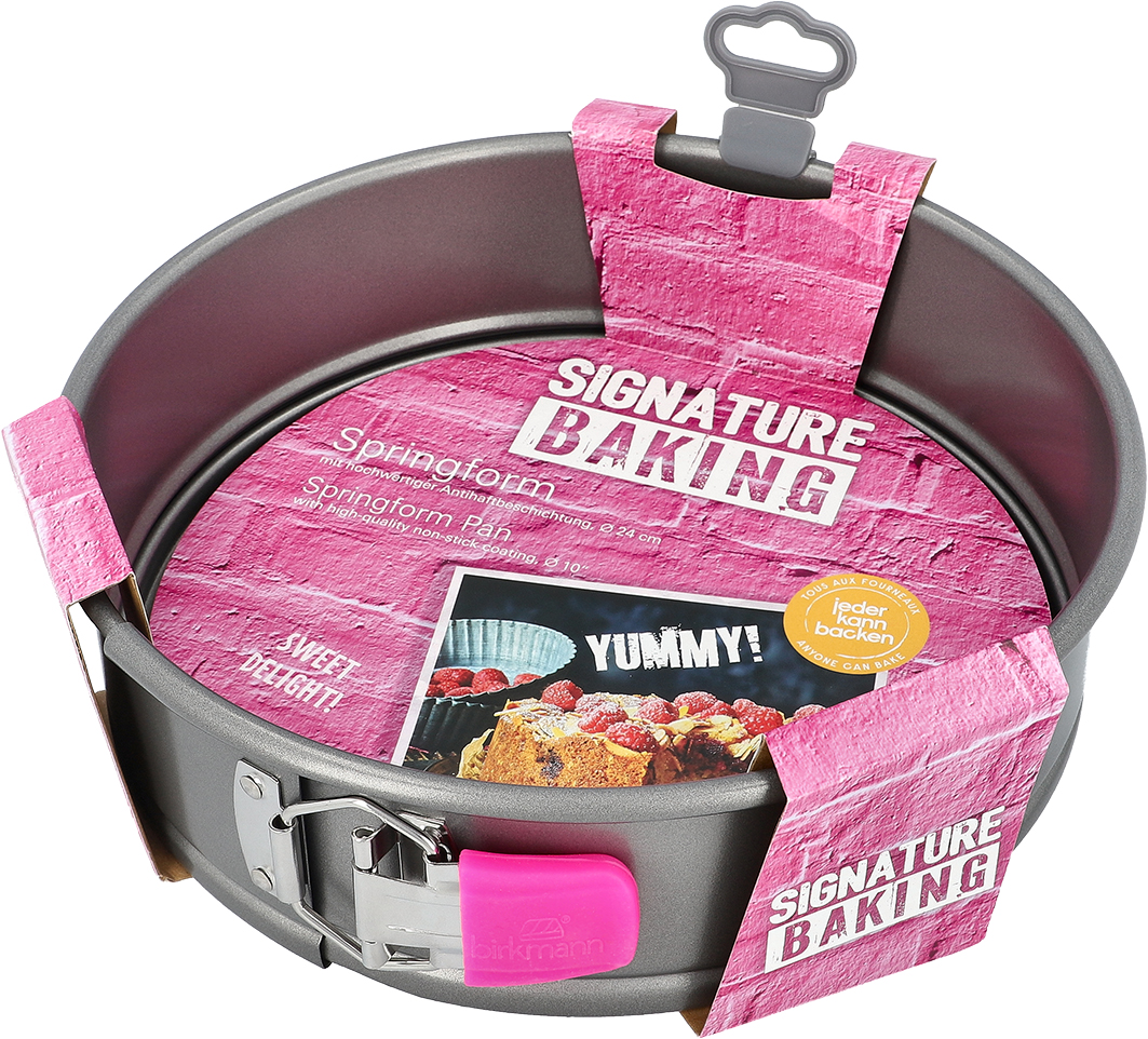 Springform Ø ca. 24cm, Höhe ca. 7cm  - mit Antihaftbeschichtung