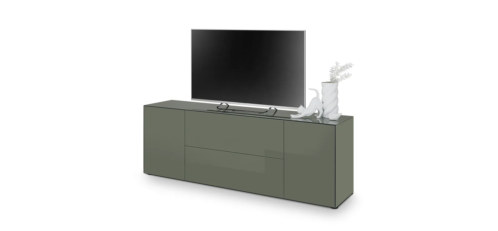 Lowboard, olivgrün - Makoa