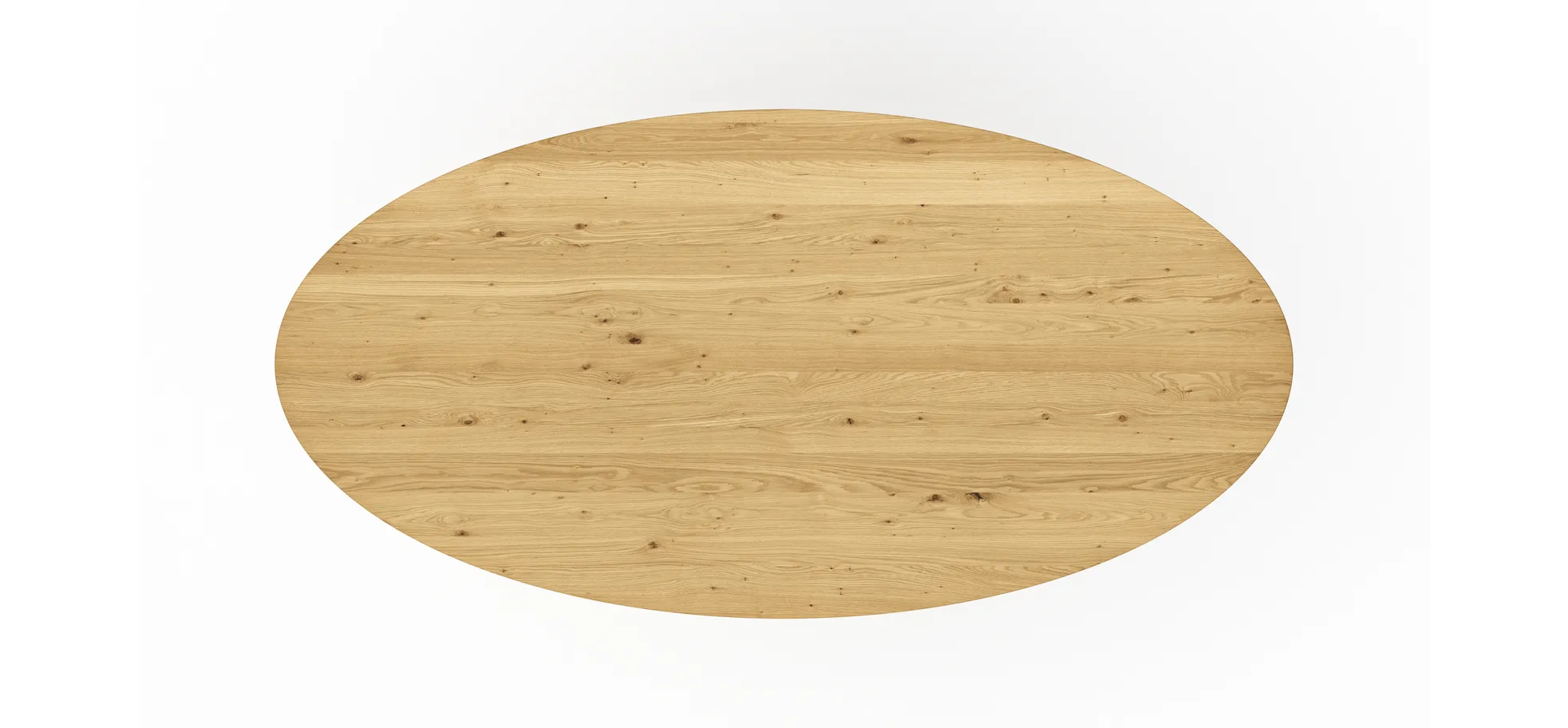 Esstisch Phoenix - LB ca. 220x110 cm, Eiche massiv, oval