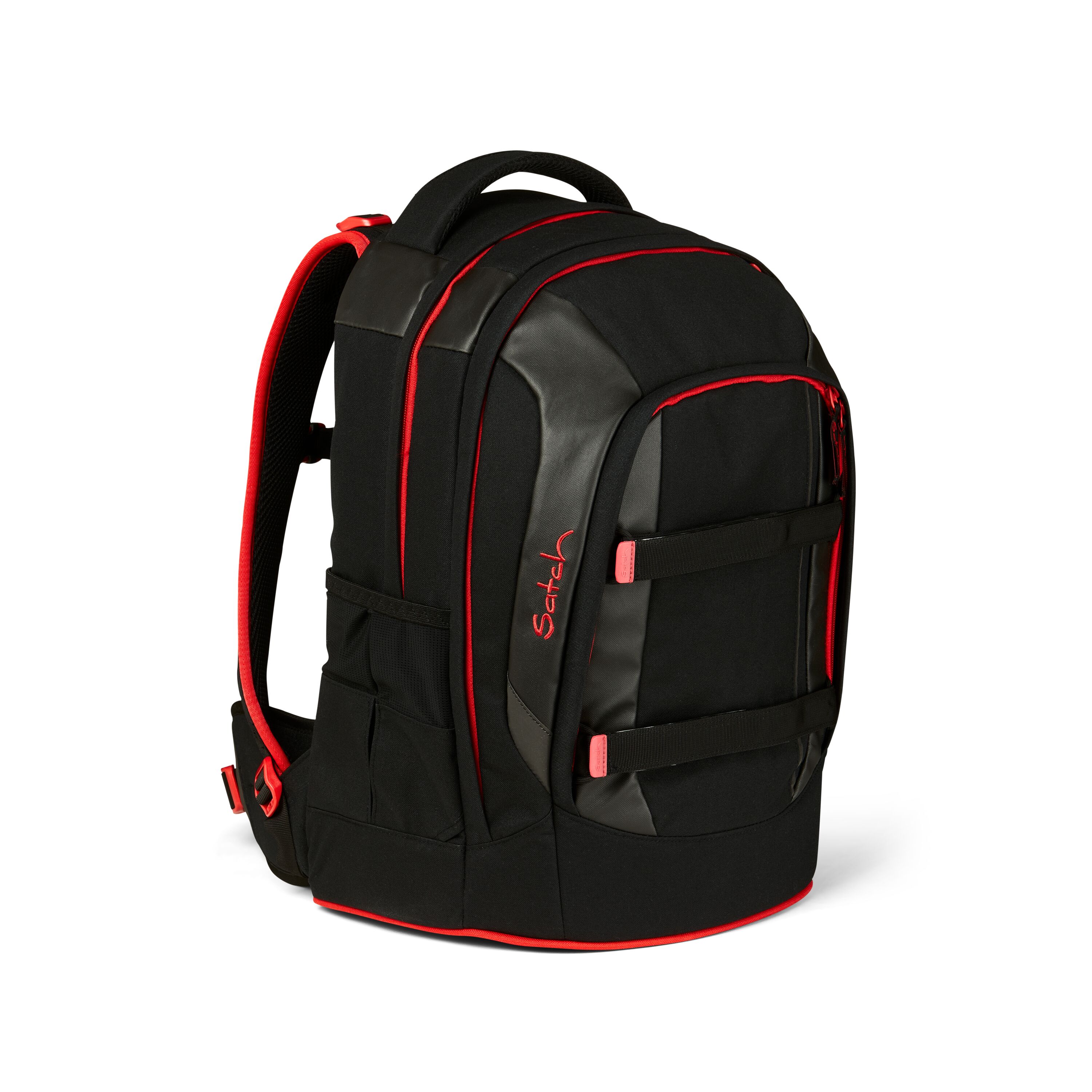 Schulrucksack Fire Phantom - schwarz