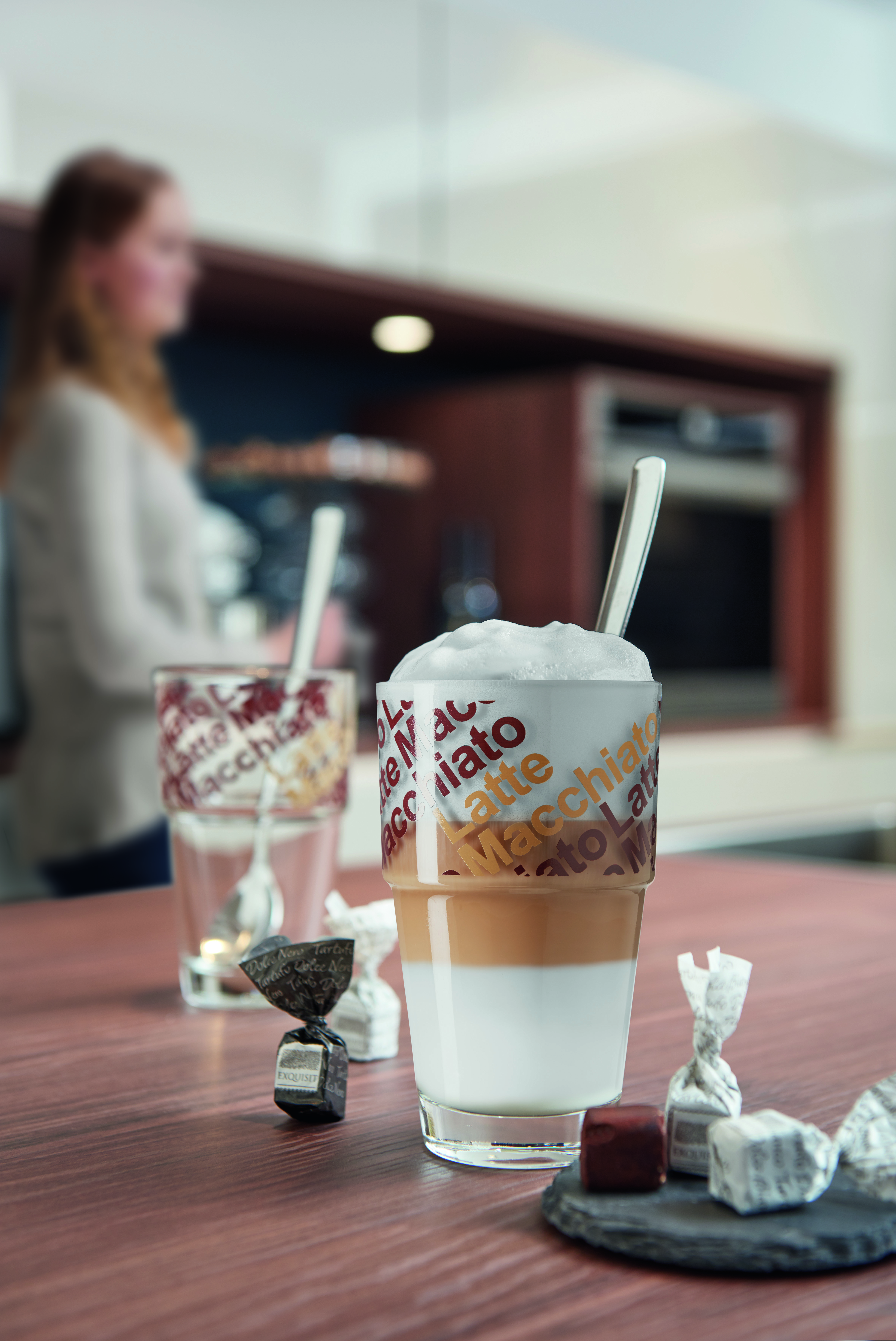 Latte Macchiatoglas, 4-er Set - LATTE MACC